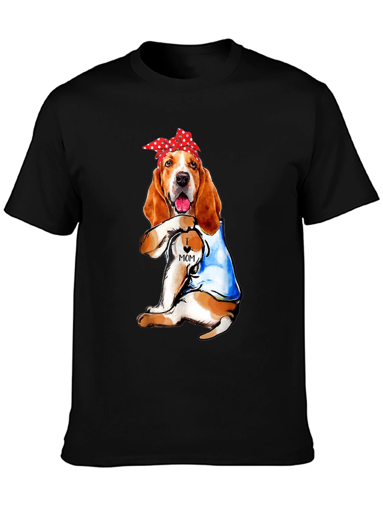 Dog Mom Graphic T-Shirt