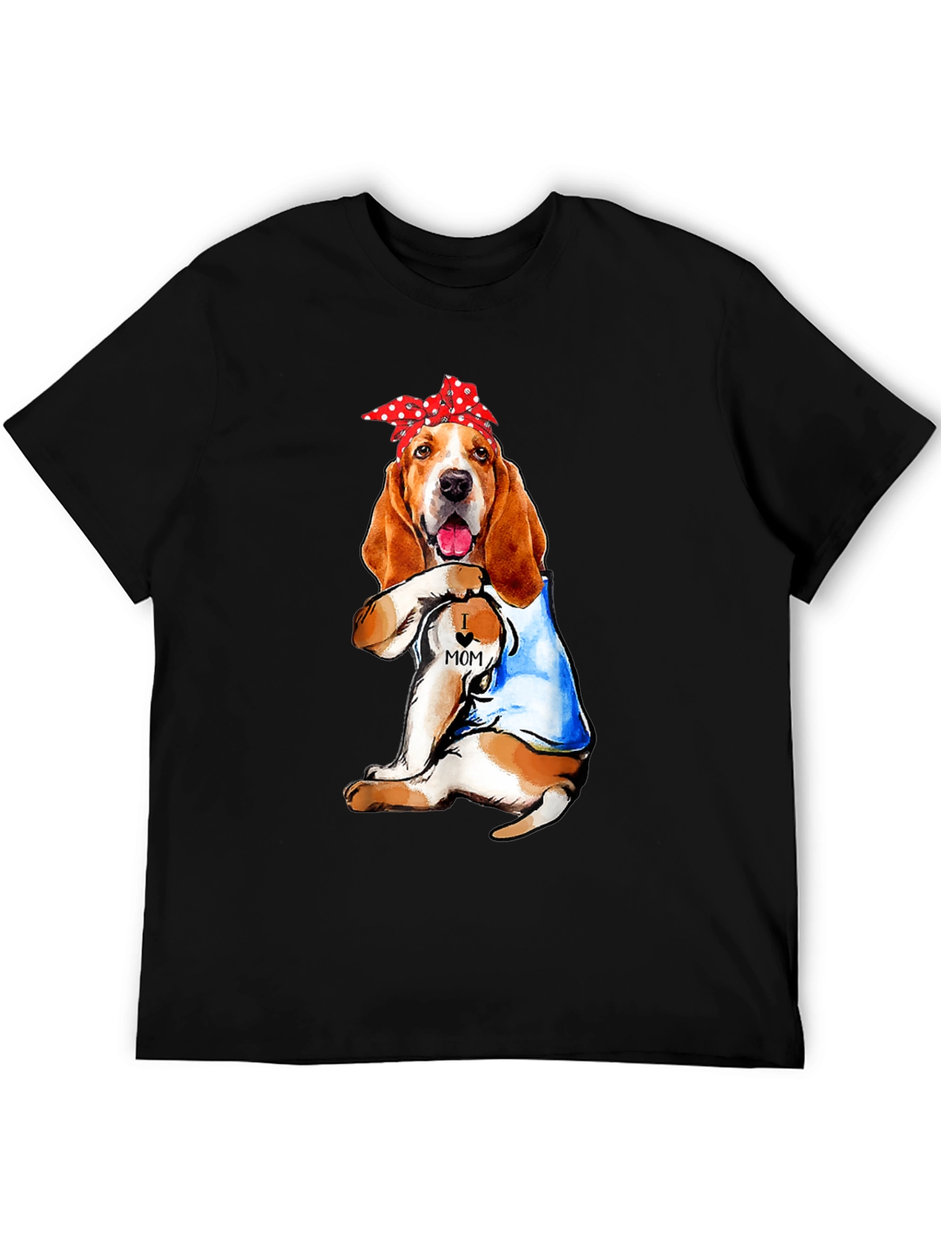 Dog Mom Graphic T-Shirt