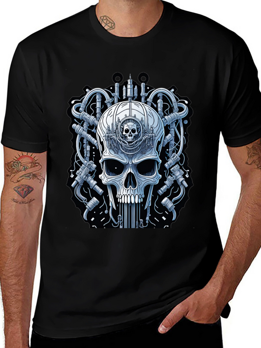 Skull Gear T-Shirt - Mens Graphic Tee
