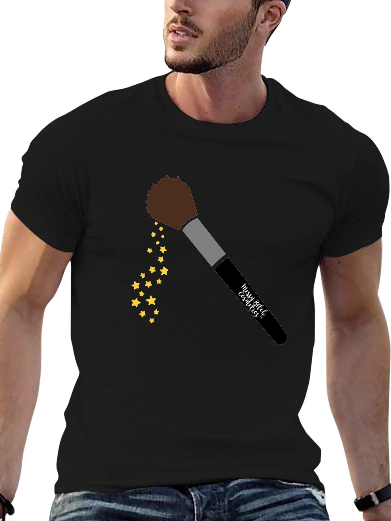 Messy Bitch Cosmetics Brush Tee