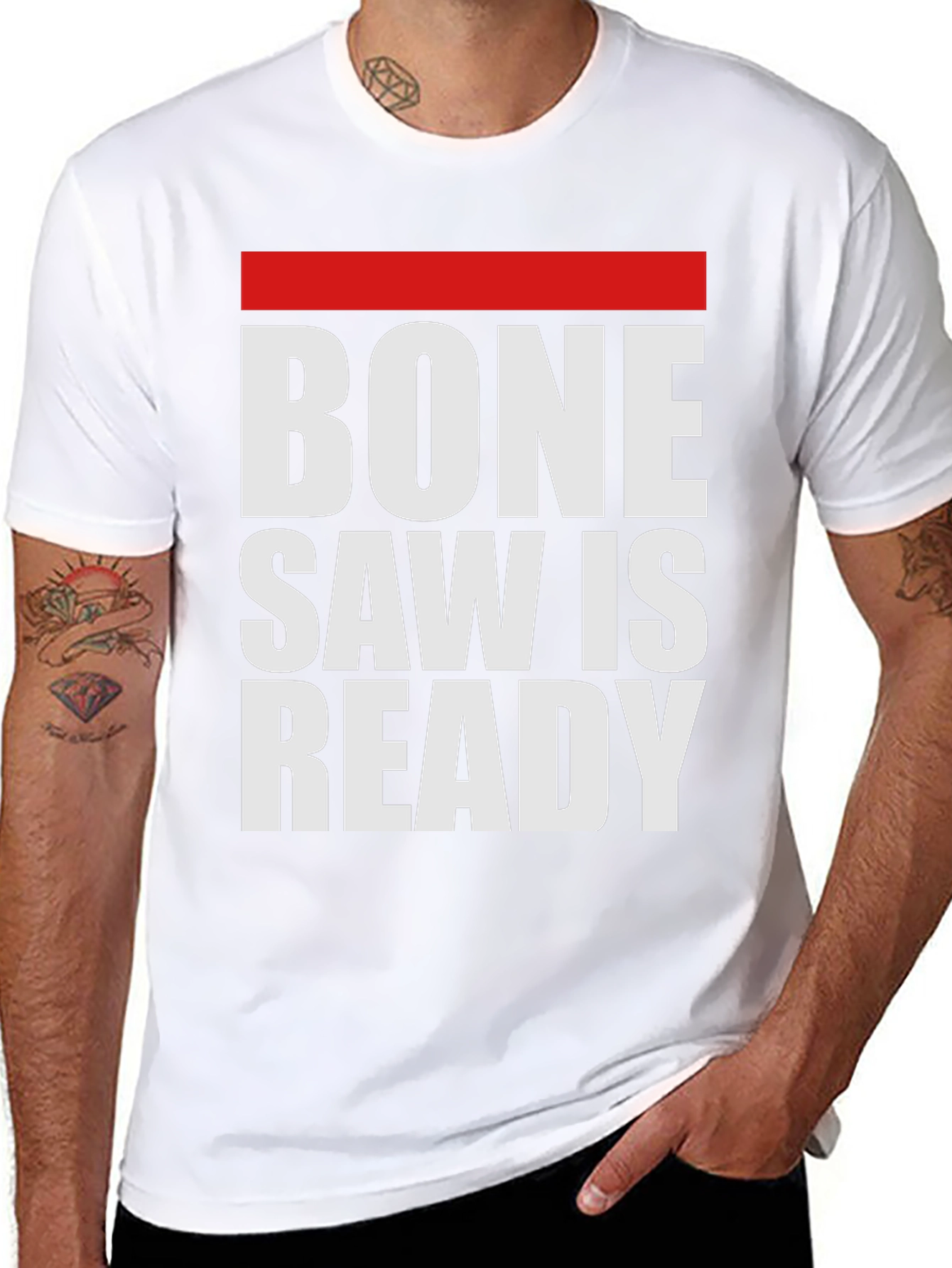 Bone Saw is Ready Graphic Tee