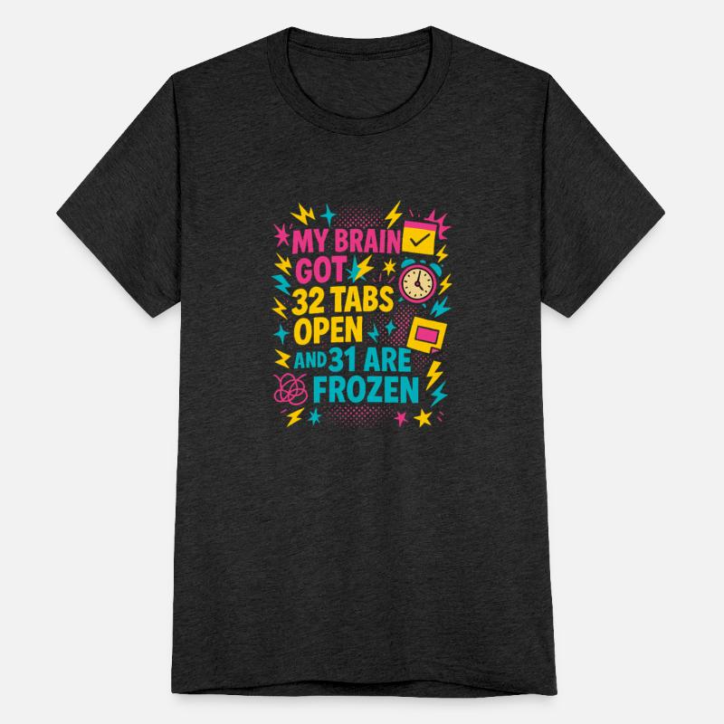 32 Tabs Frozen Pop Art ADHD