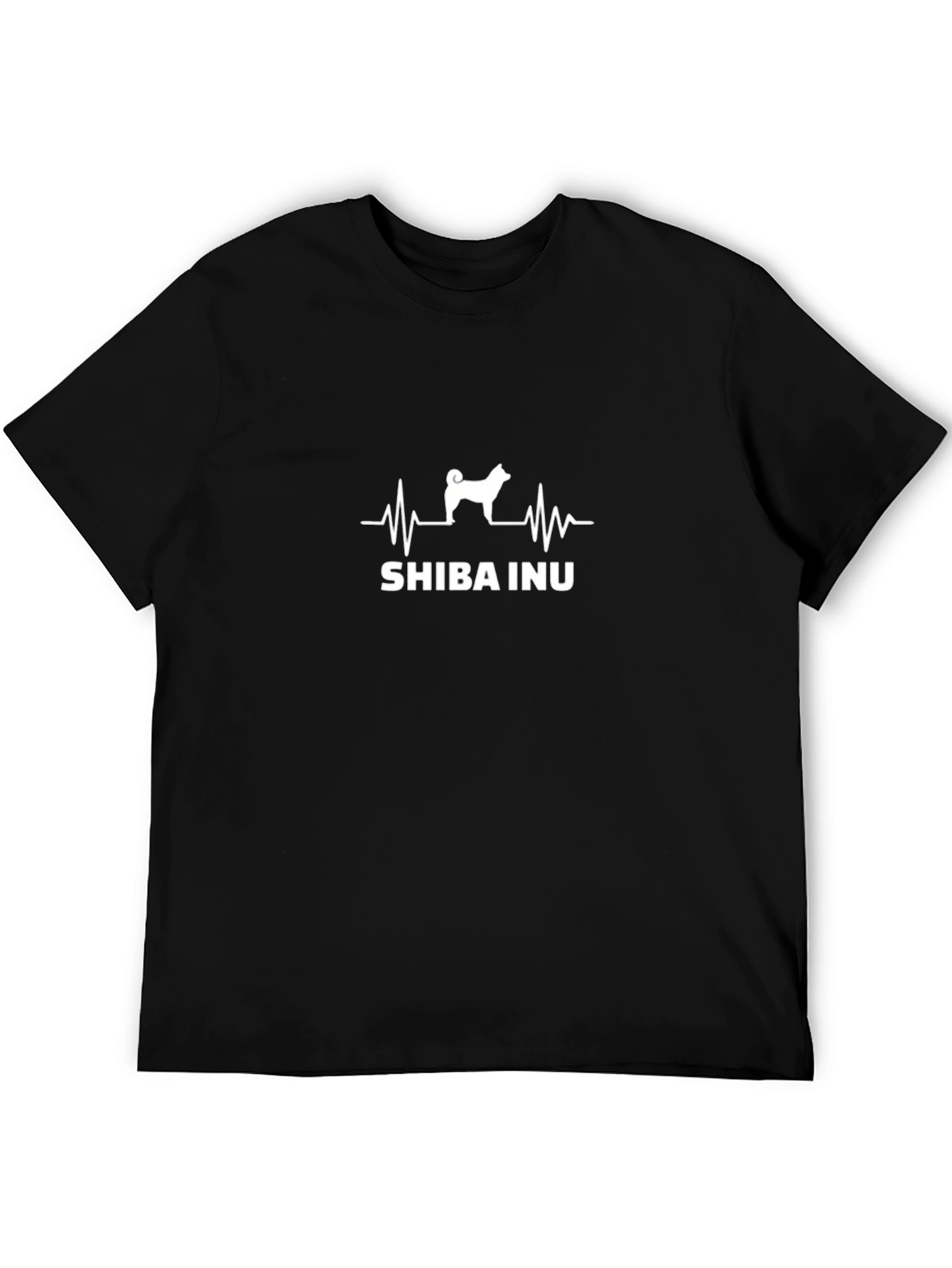 Shiba Inu Heartbeat T-Shirt - Dog Lover Tee