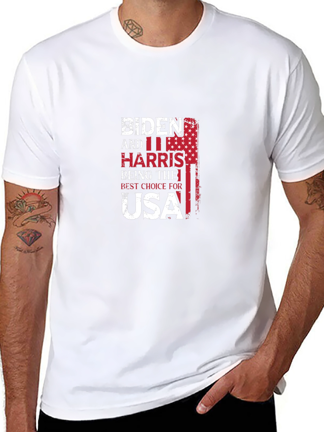 Biden Harris USA T-Shirt
