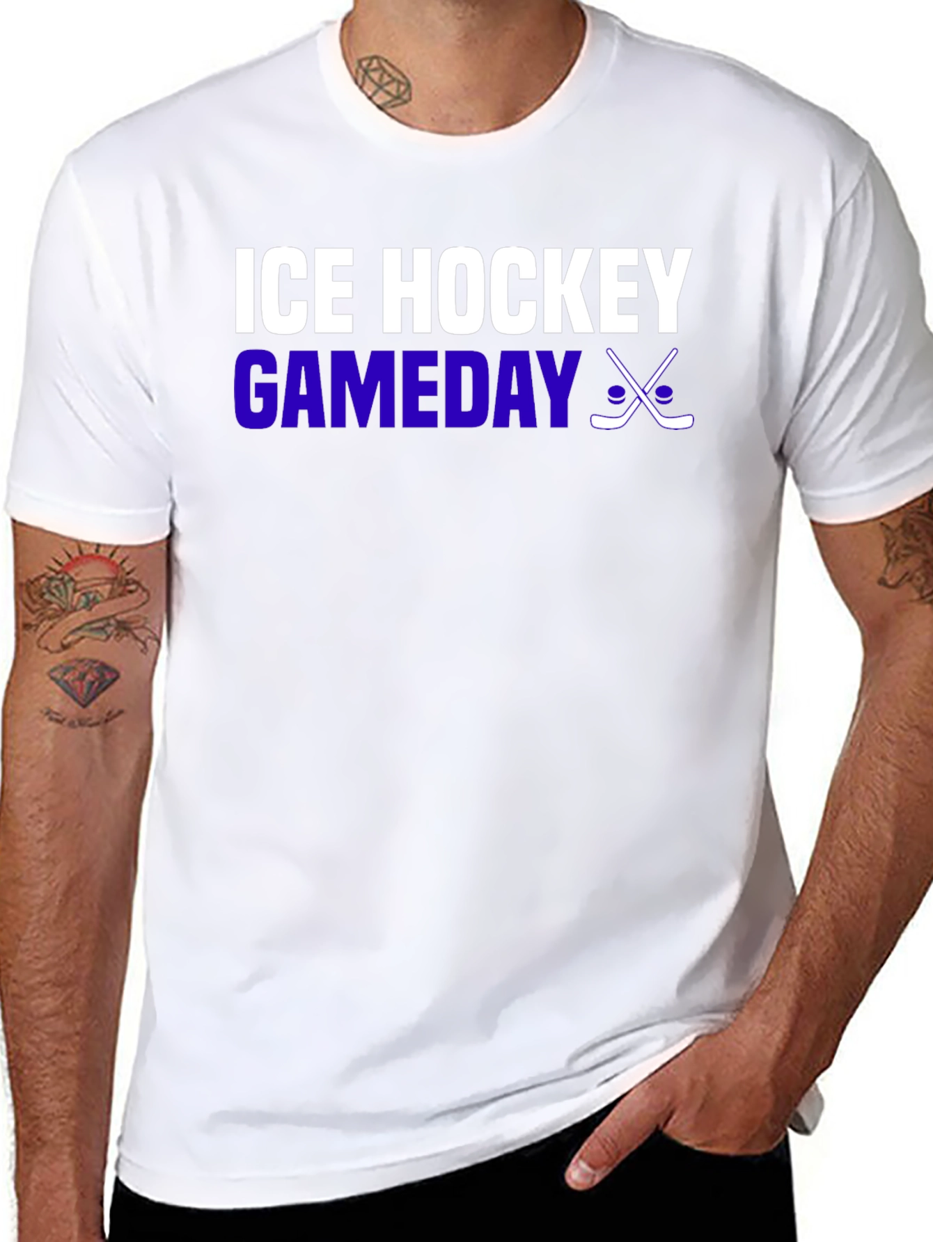 Ice Hockey Gameday Graphic Tee