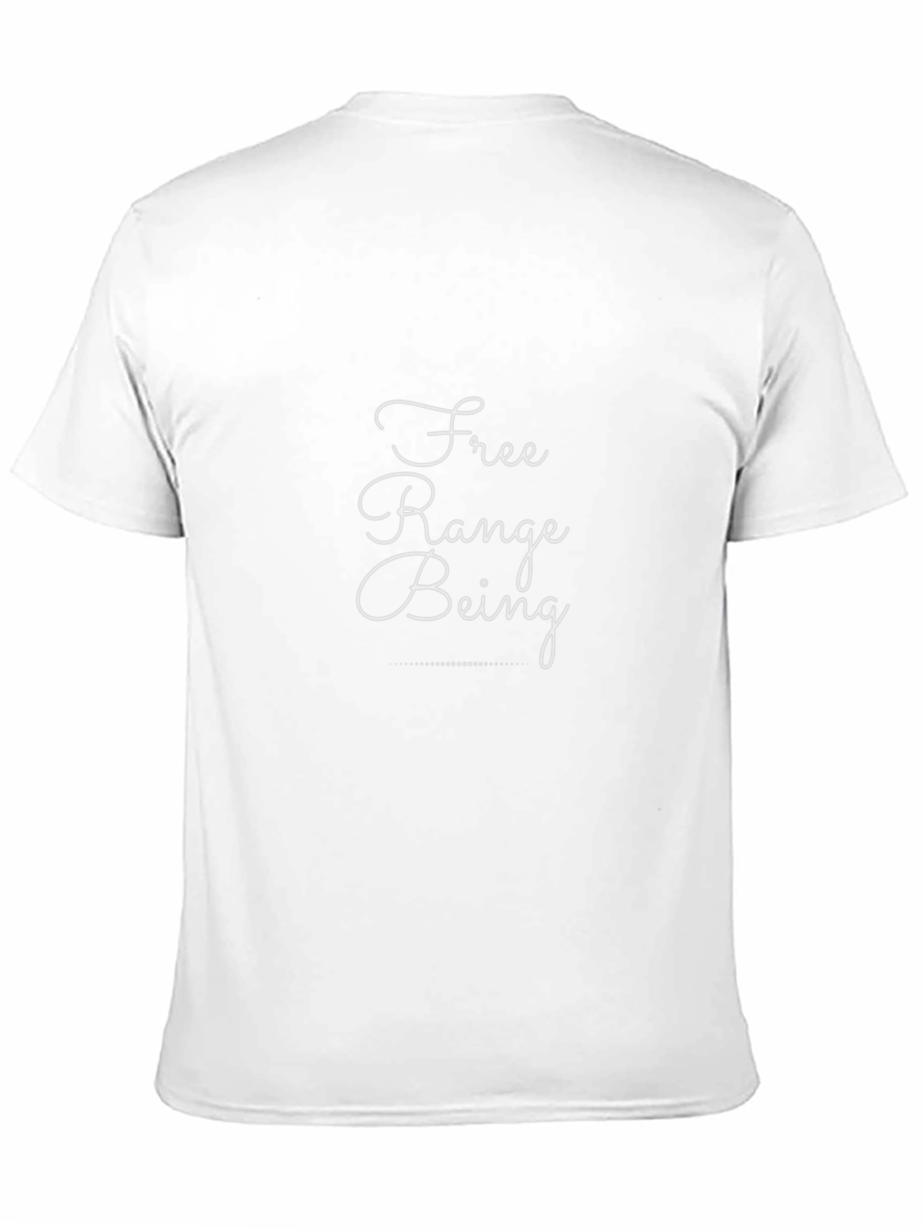 Free Range Being Black Graphic Tee