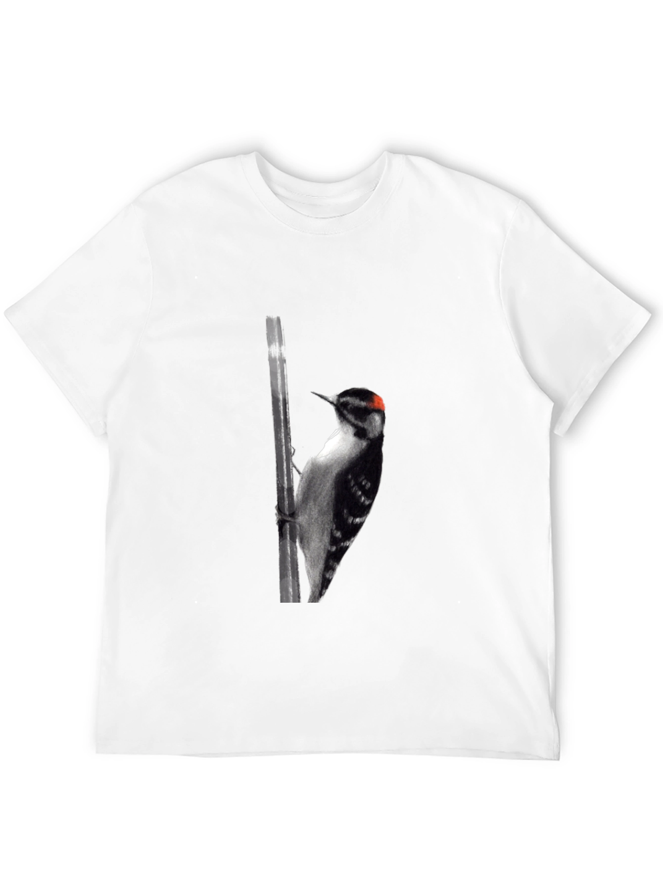Woodpecker Graphic Black Tee