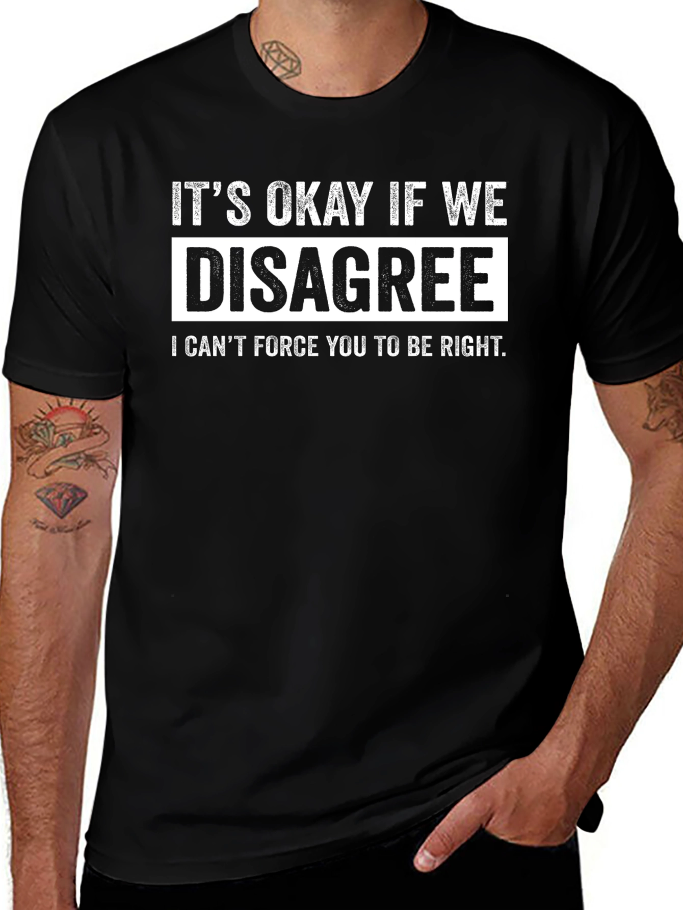 Its Okay If We Disagree Graphic Tee