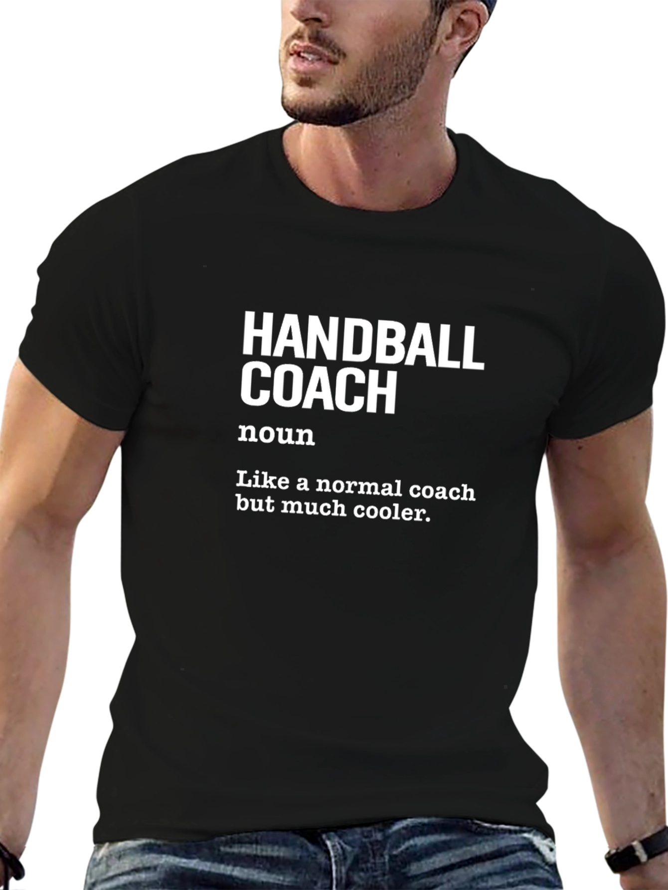 Handball Coach Definition Graphic Tee