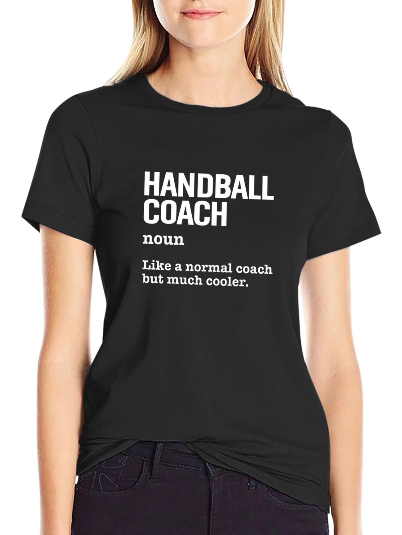 Handball Coach Definition Graphic Tee