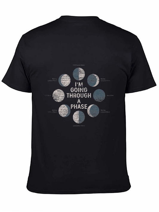 Moon Phase Graphic T-Shirt - Im Going Through a Phase