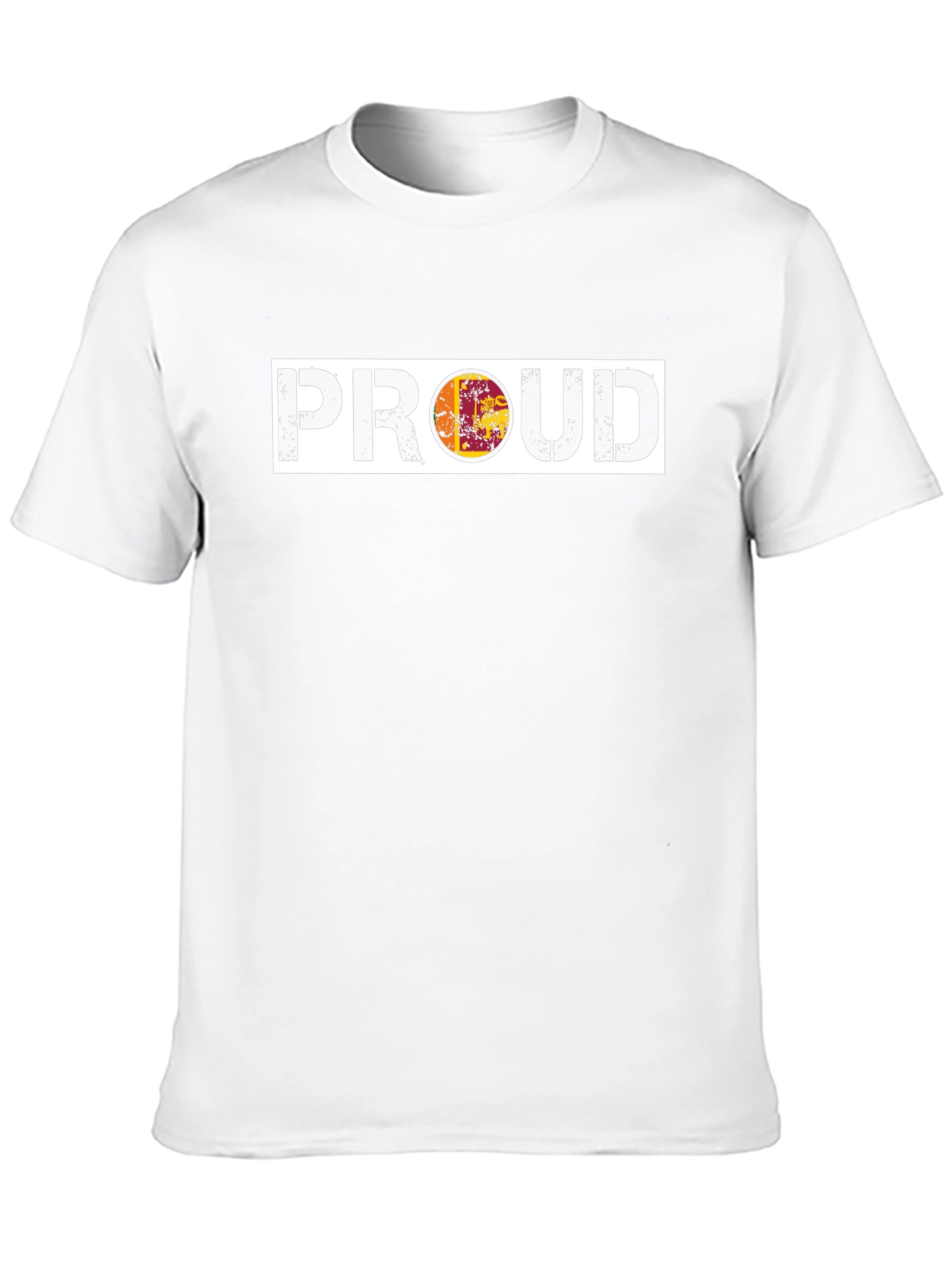 Proud Sri Lankan Flag Graphic Tee
