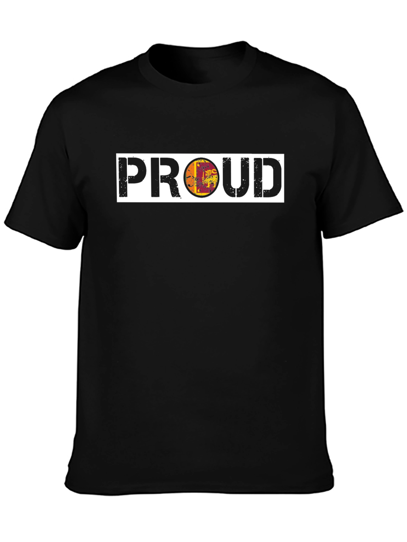Proud Sri Lankan Flag Graphic Tee