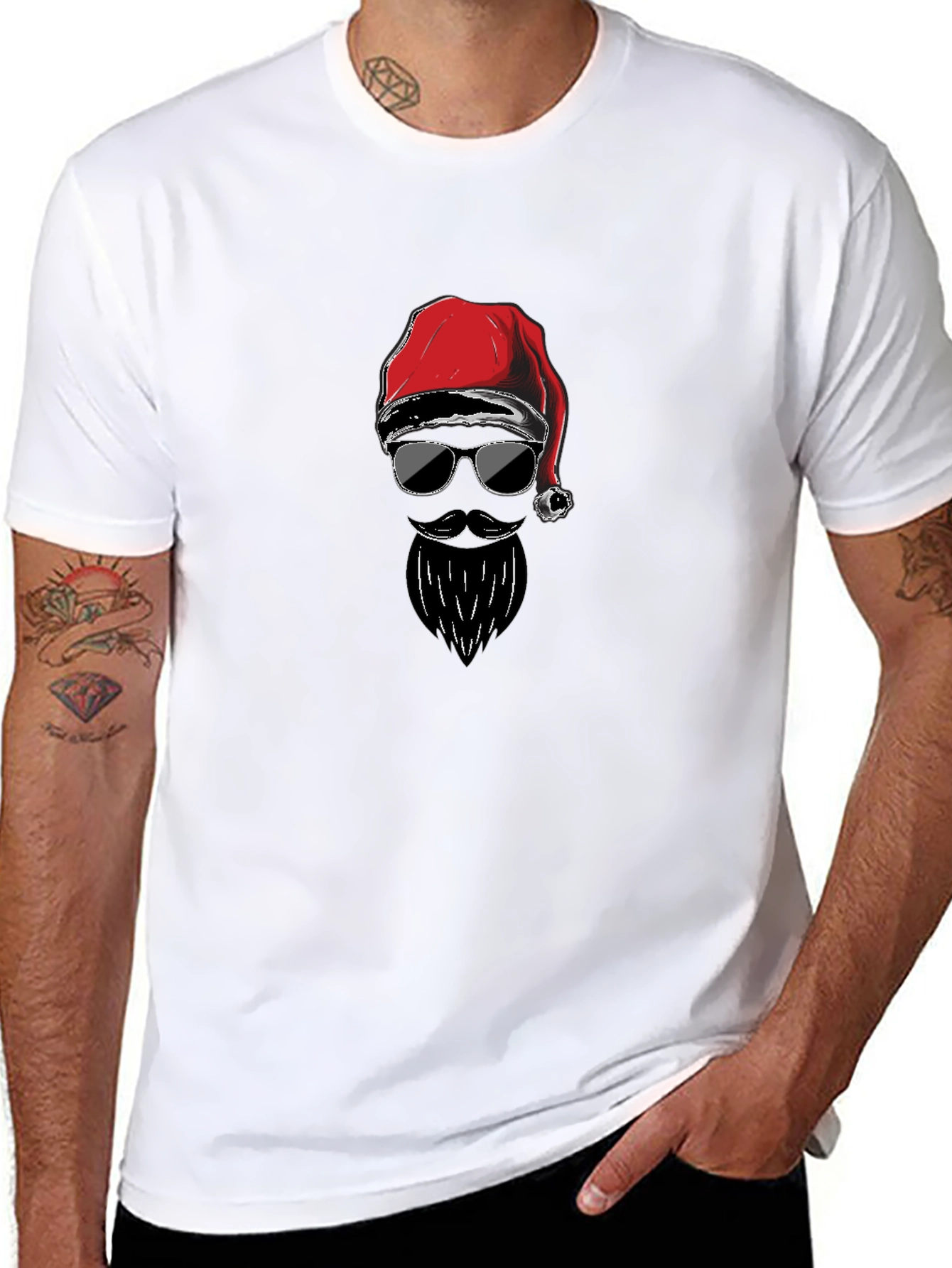 Cool Santa T-Shirt - Holiday Style