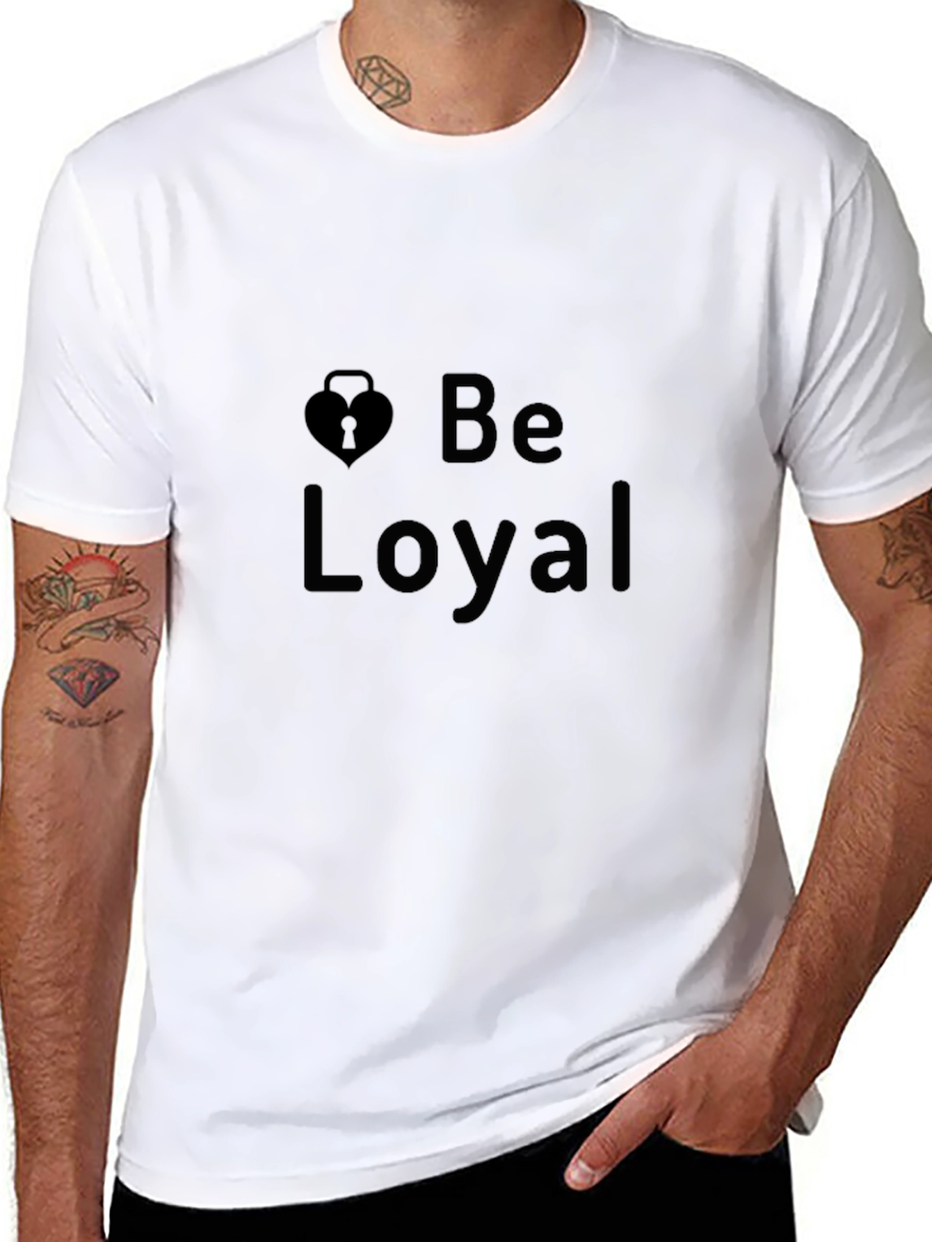Be Loyal Black T-Shirt