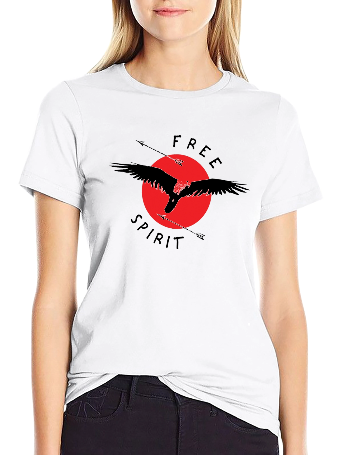 Free Spirit Eagle Graphic T-Shirt