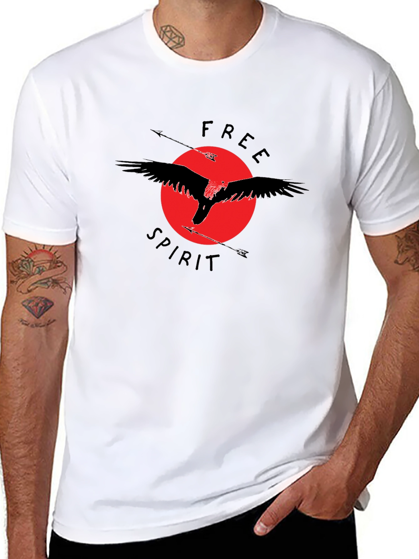 Free Spirit Eagle Graphic T-Shirt