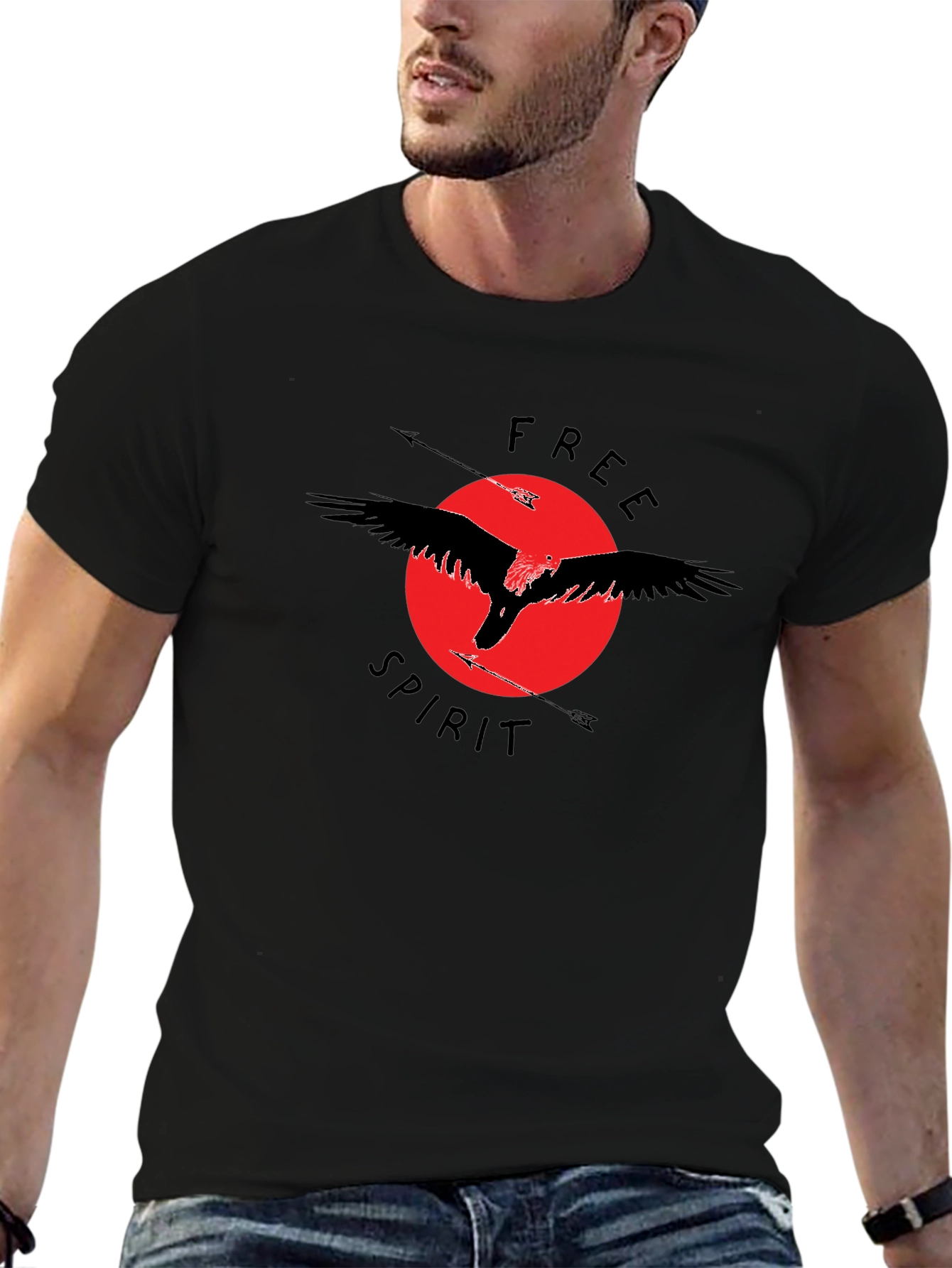 Free Spirit Eagle Graphic T-Shirt
