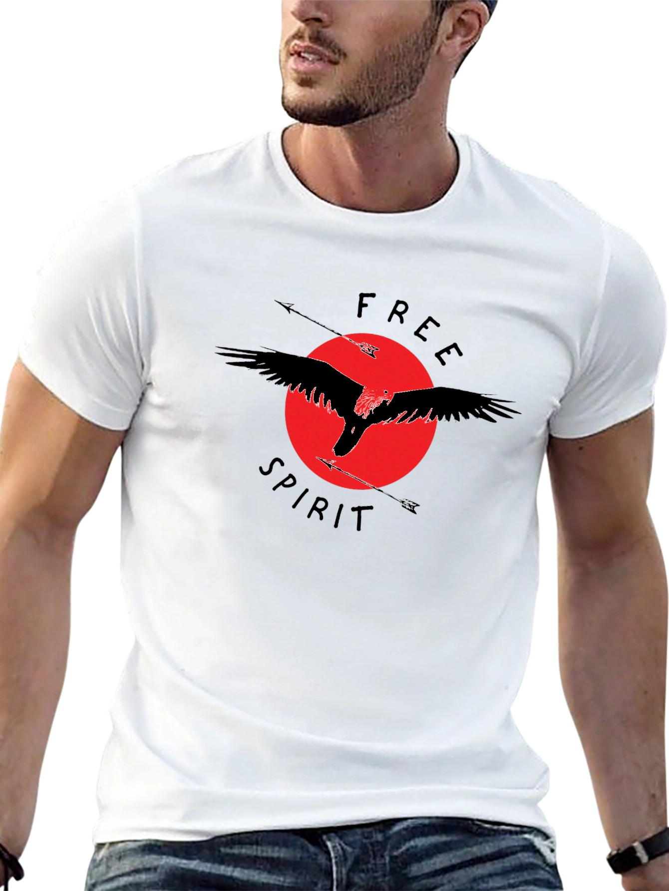 Free Spirit Eagle Graphic T-Shirt