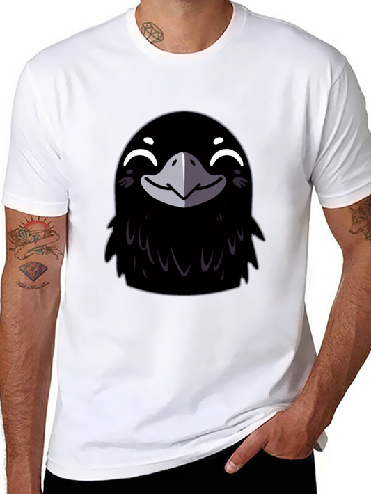 Crow Graphic Tee - Mens Black T-Shirt