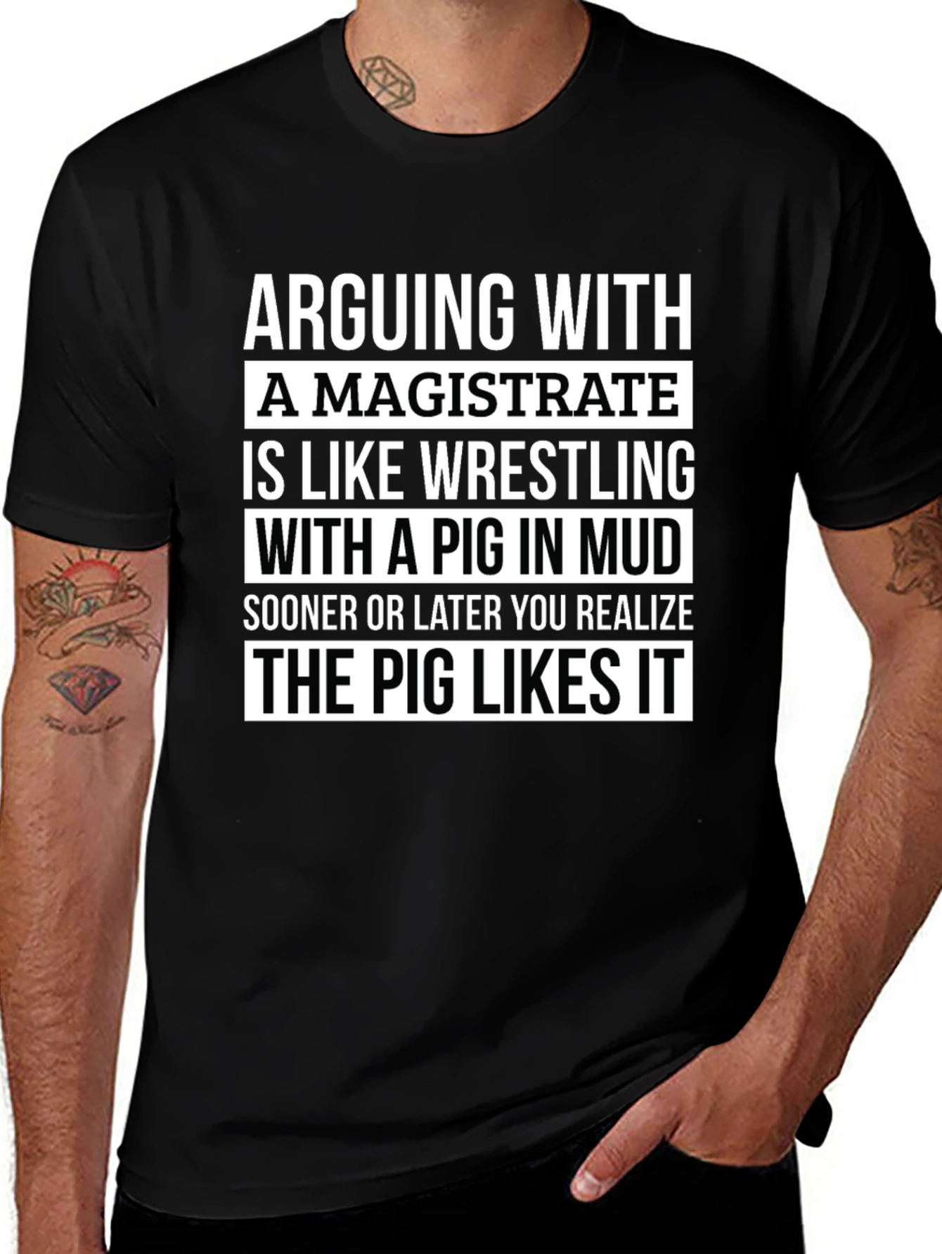 Arguing With a Magistrate T-Shirt