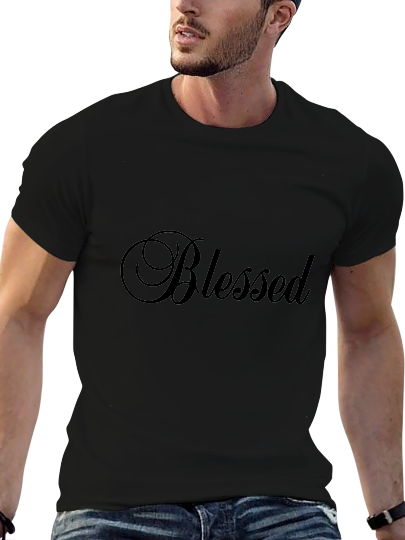 Blessed Black T-Shirt - Casual Style