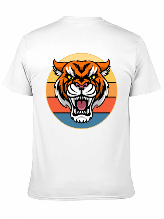 Tiger Graphic Tee - Retro Style