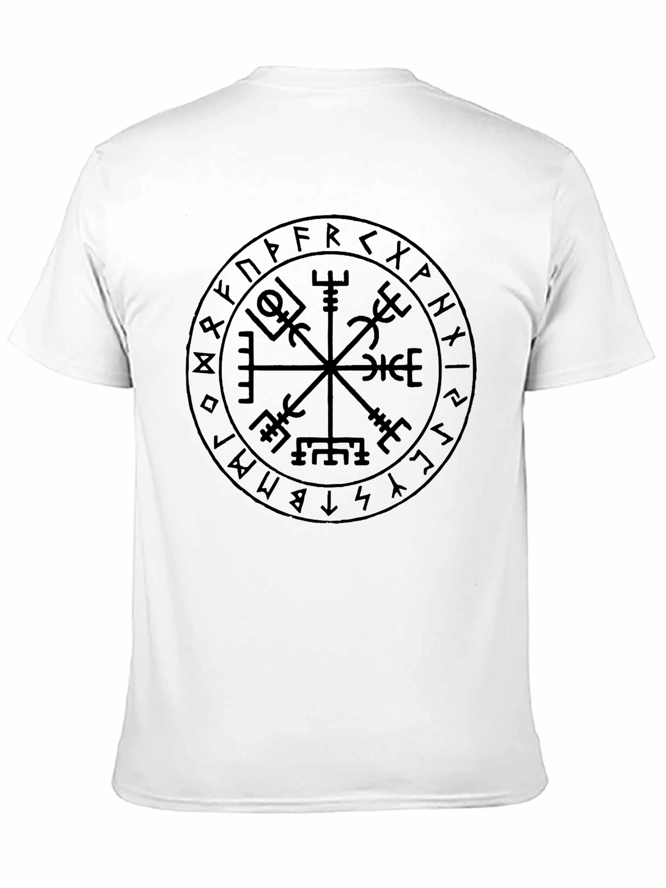 Vegvisir Compass T-Shirt - Viking Runes
