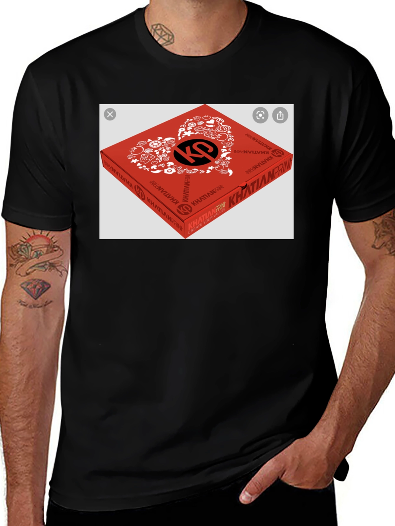 Khatian Pin T-Shirt: Create Your Values