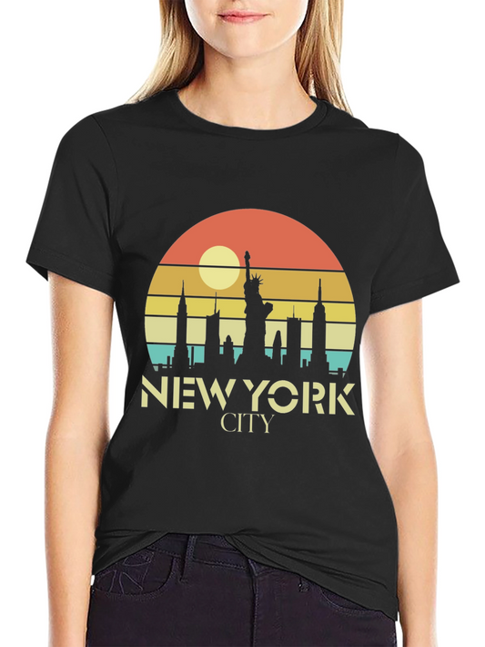 New York City Retro Style T-Shirt