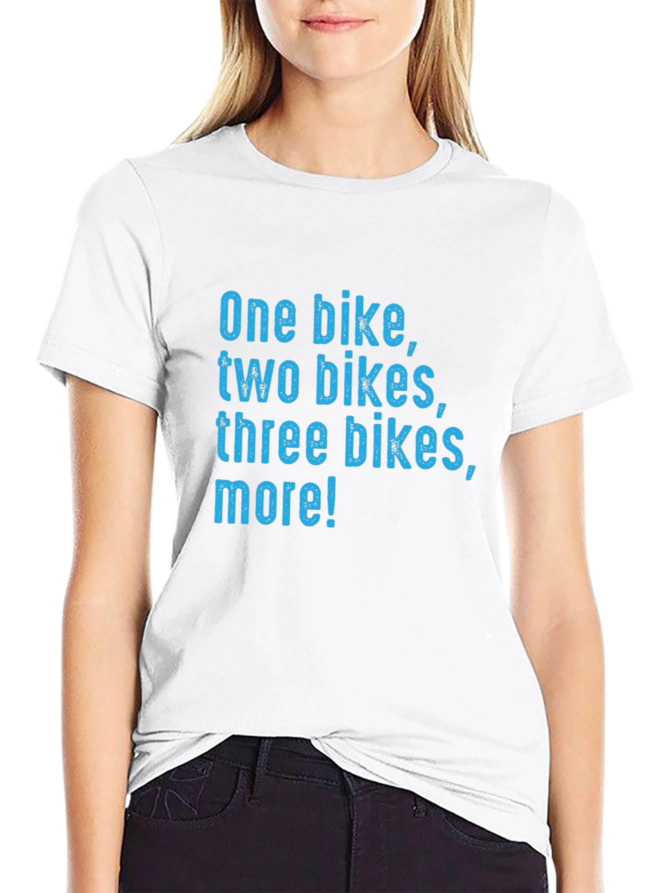 One Bike Two Bike Graphic Tee