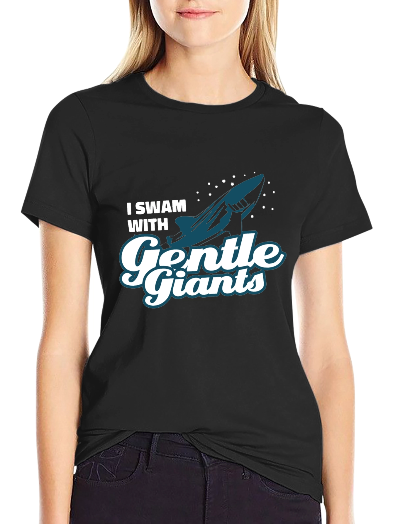 Gentle Giants T-Shirt: Whale Shark Design