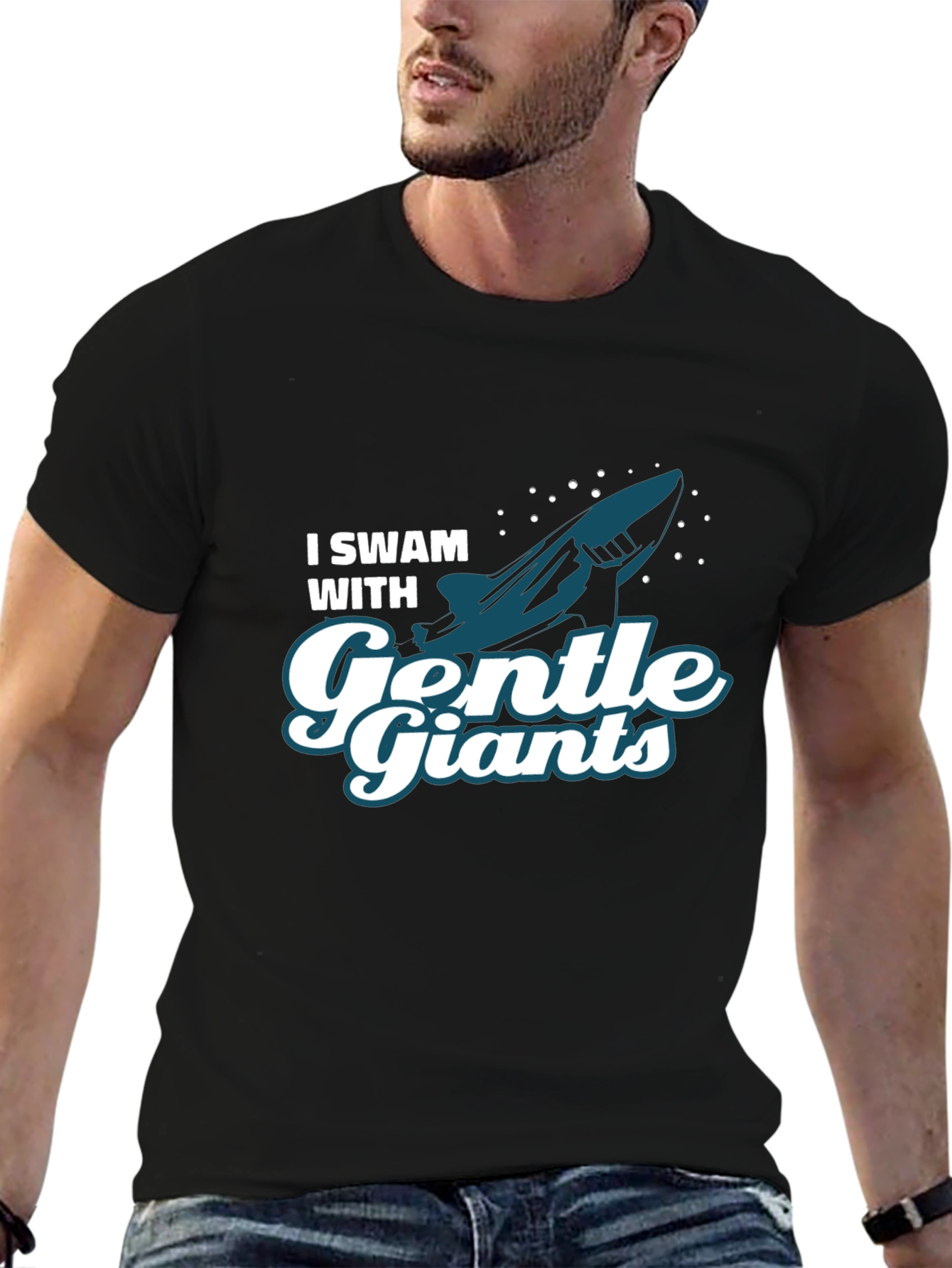 Gentle Giants T-Shirt: Whale Shark Design