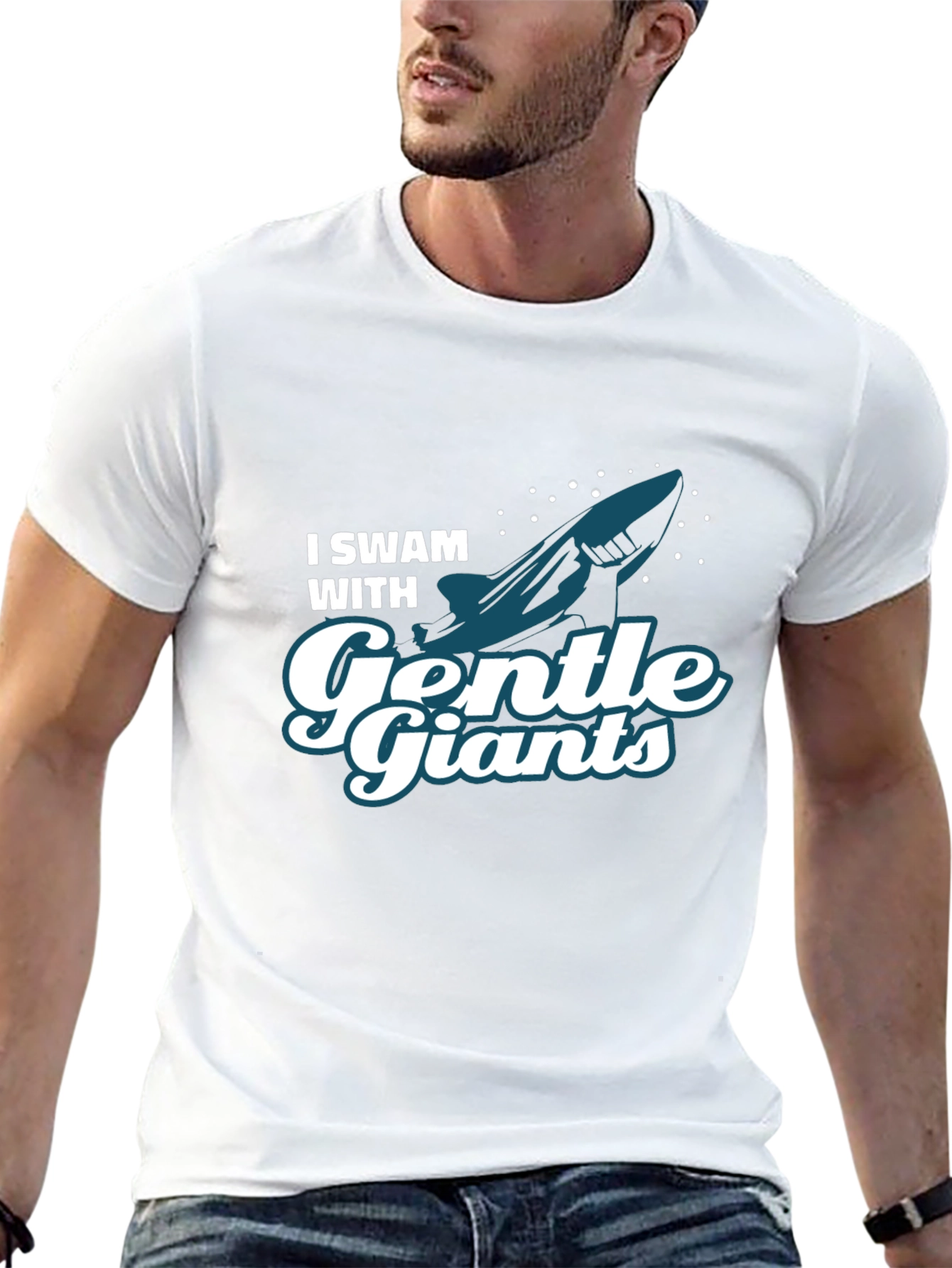 Gentle Giants T-Shirt: Whale Shark Design