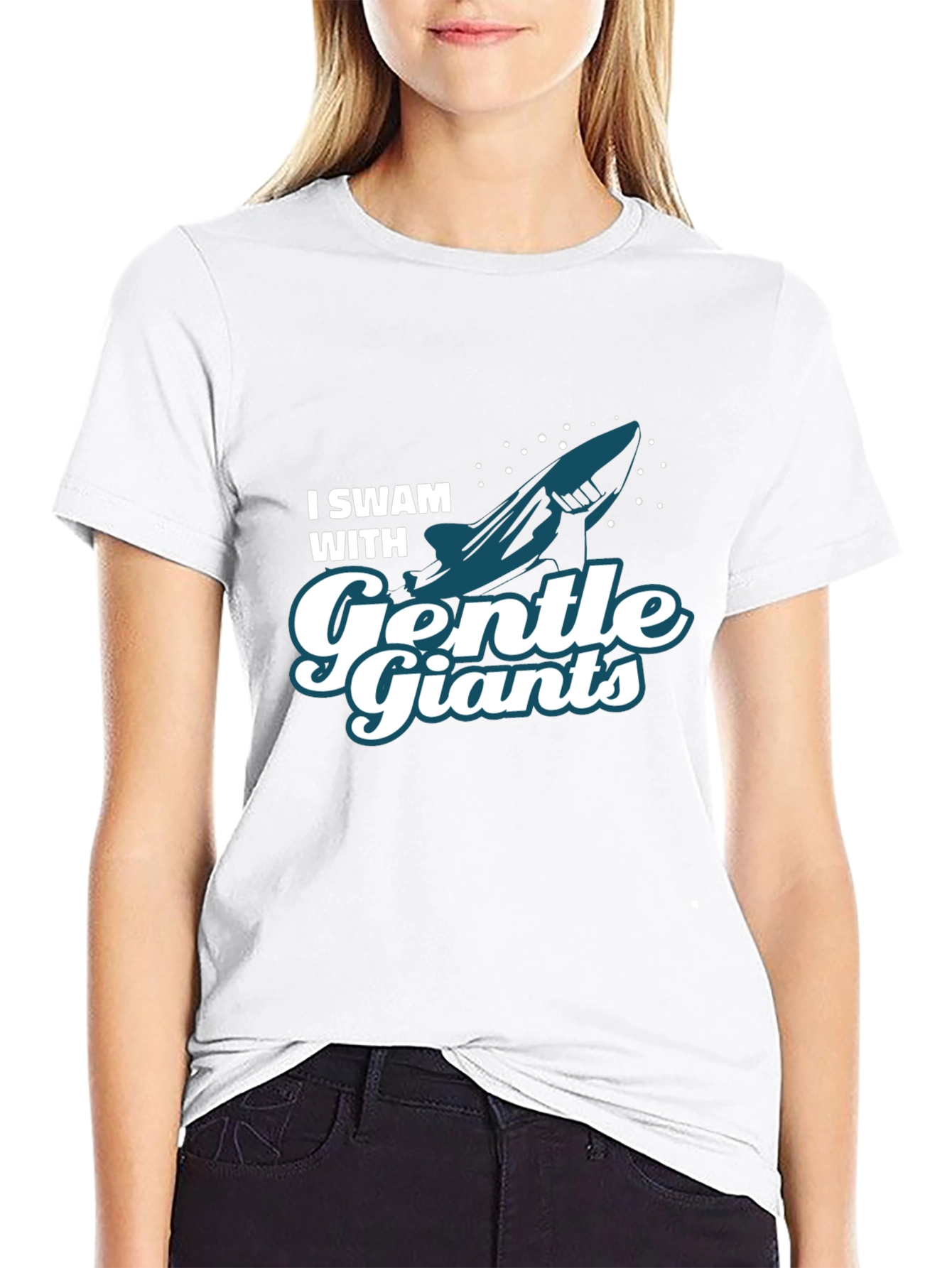 Gentle Giants T-Shirt: Whale Shark Design
