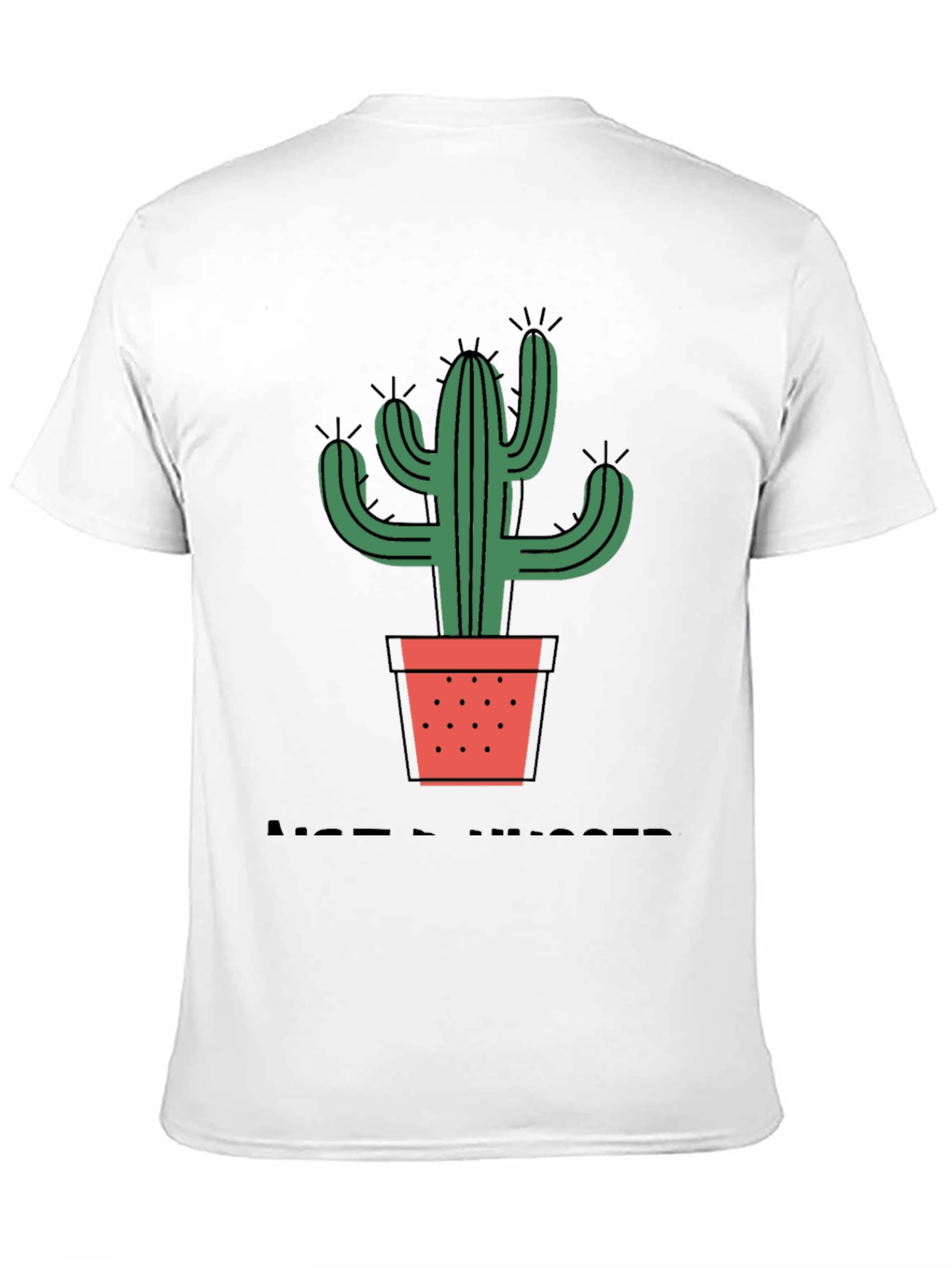 Cactus Potted Plant Graphic Tee