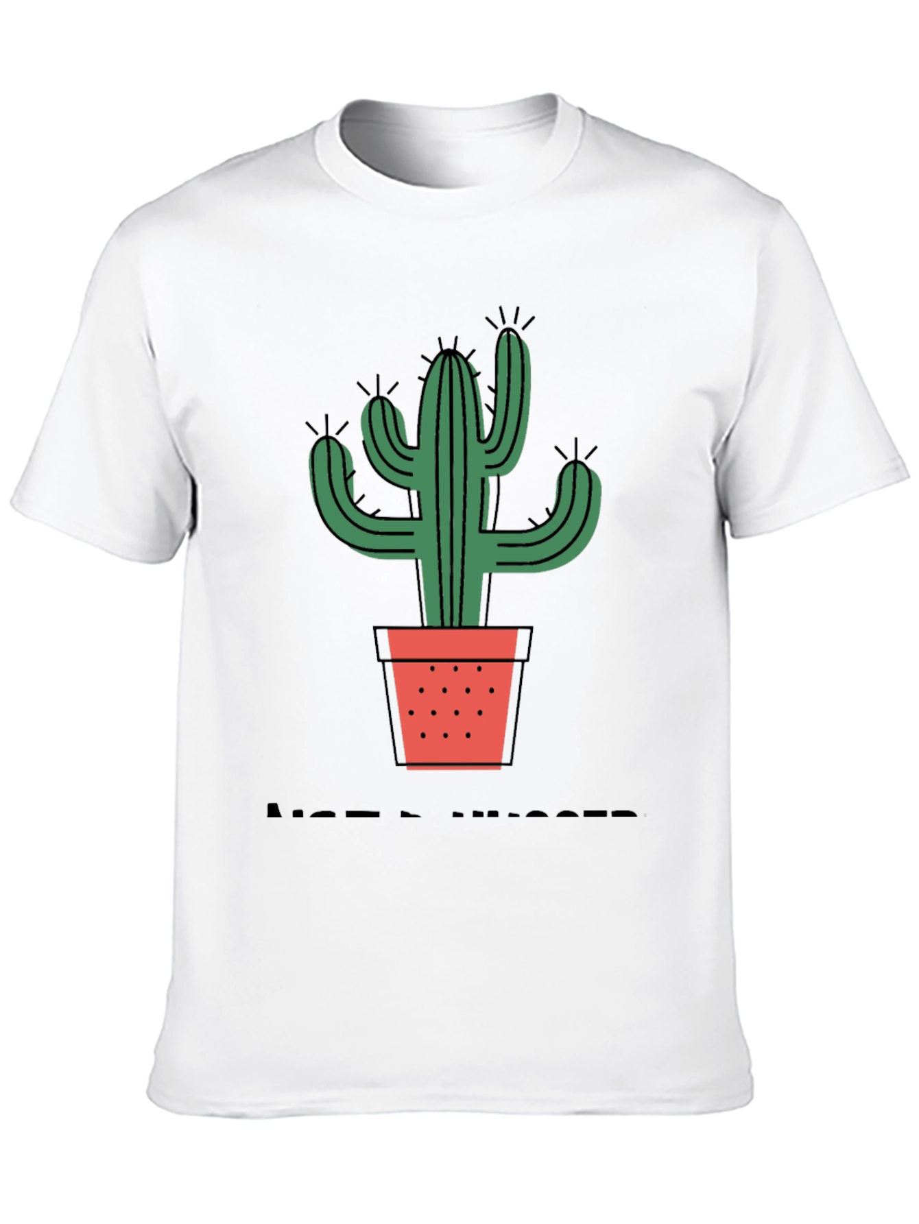Cactus Potted Plant Graphic Tee