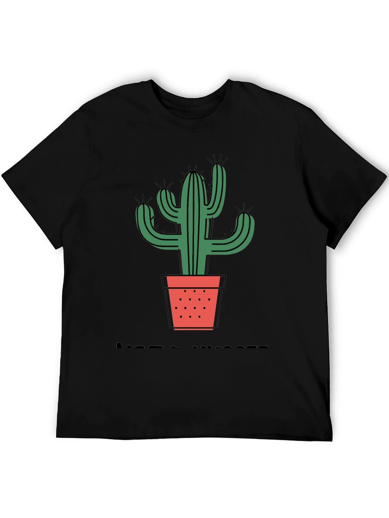 Cactus Potted Plant Graphic Tee