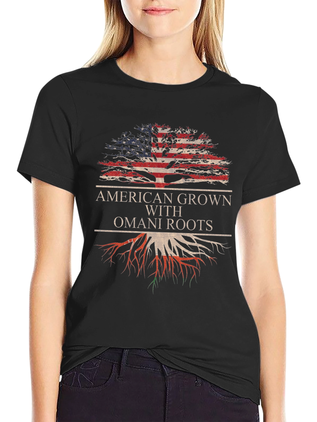 American Grown with Omani Roots T-Shirt