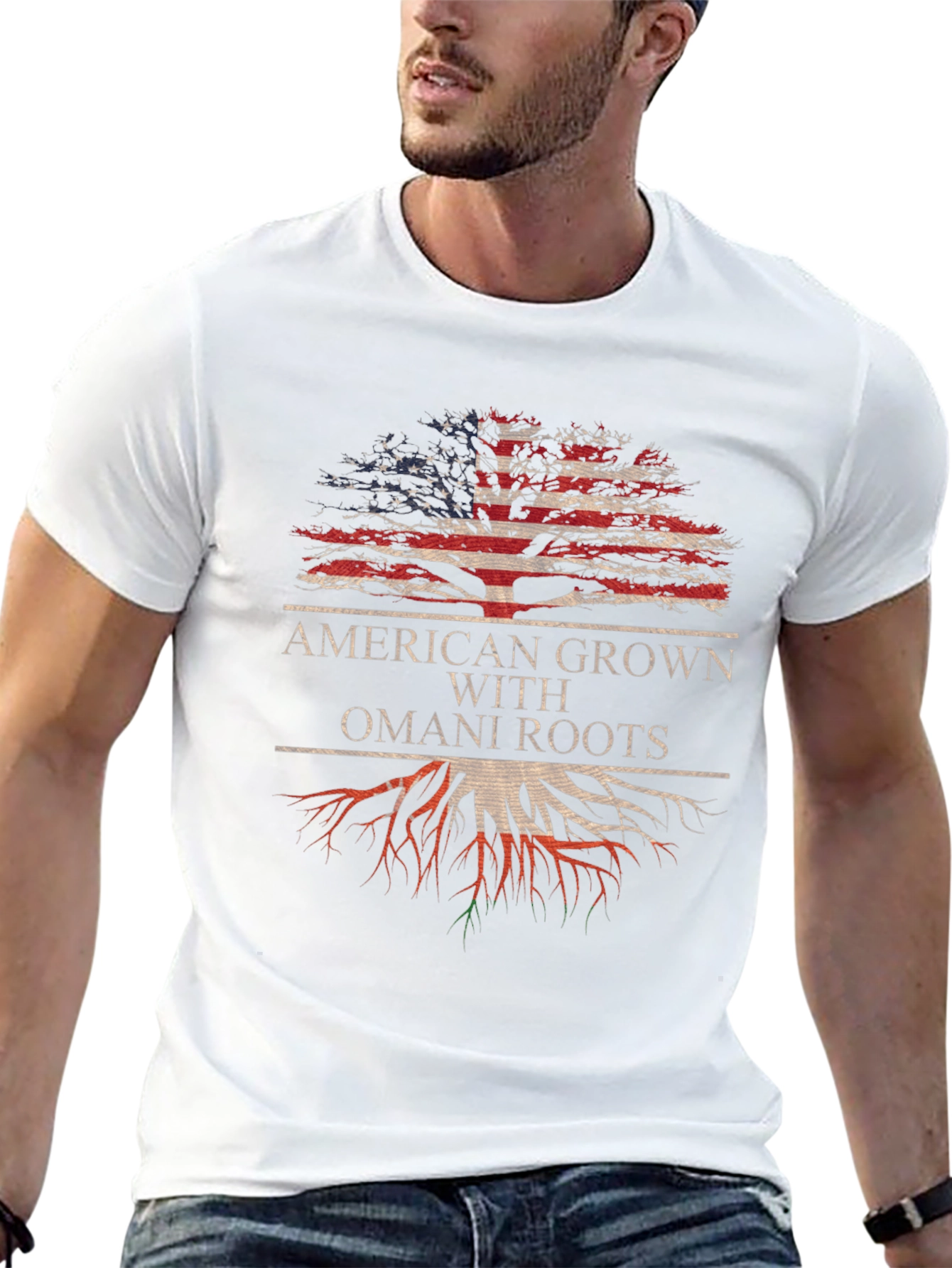 American Grown with Omani Roots T-Shirt
