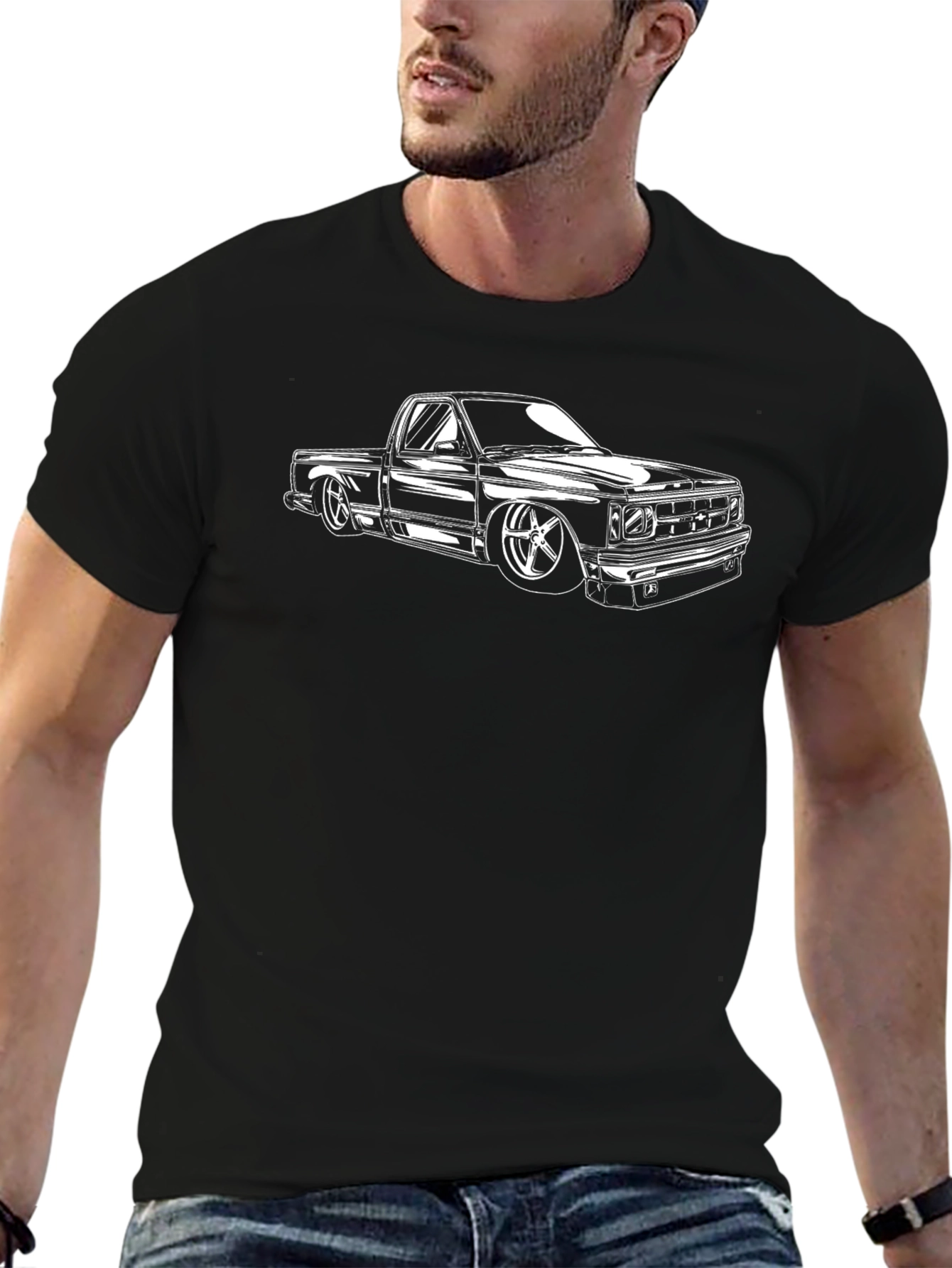 Truck Graphic Black T-Shirt