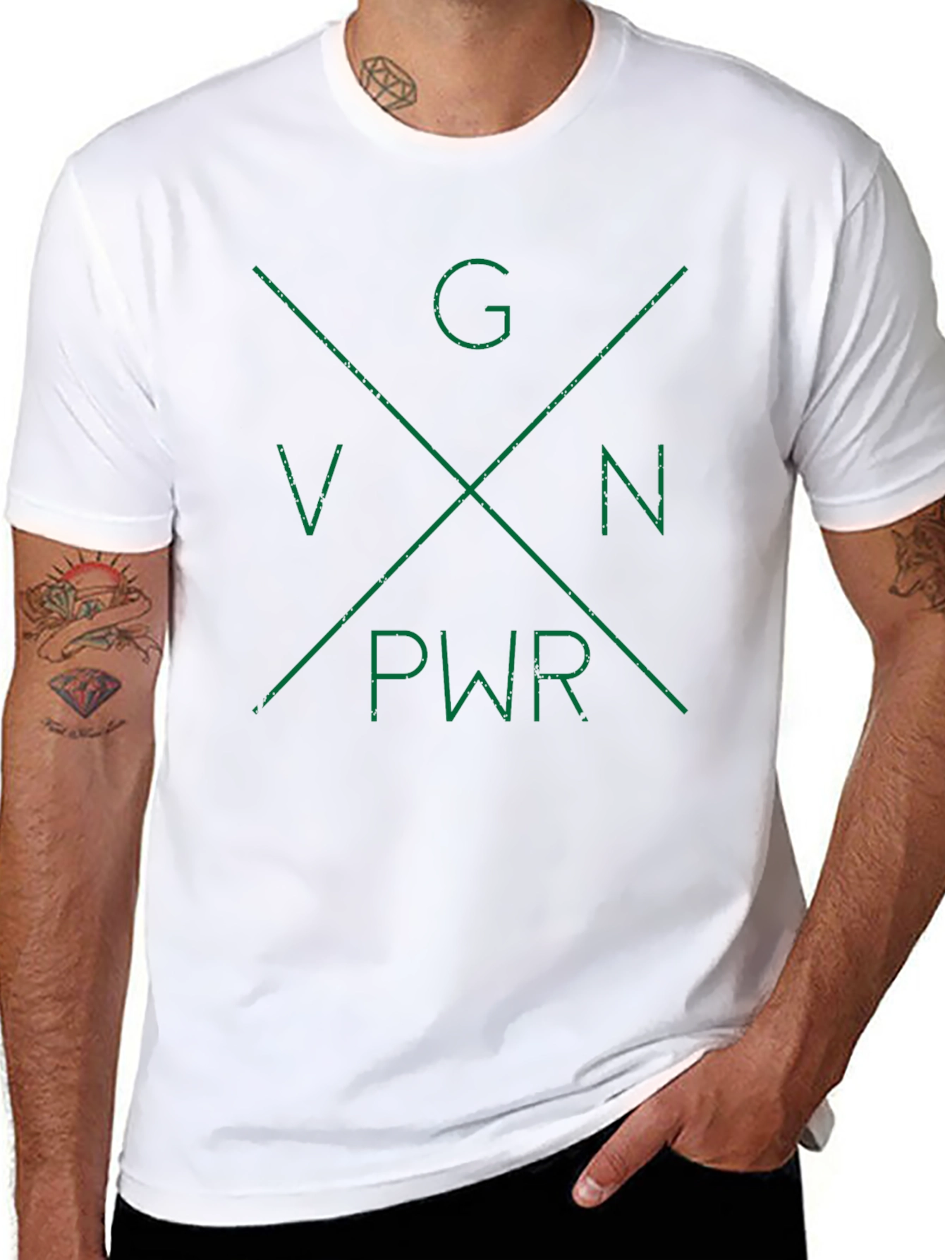 Vegan PWR Graphic Tee - Unisex