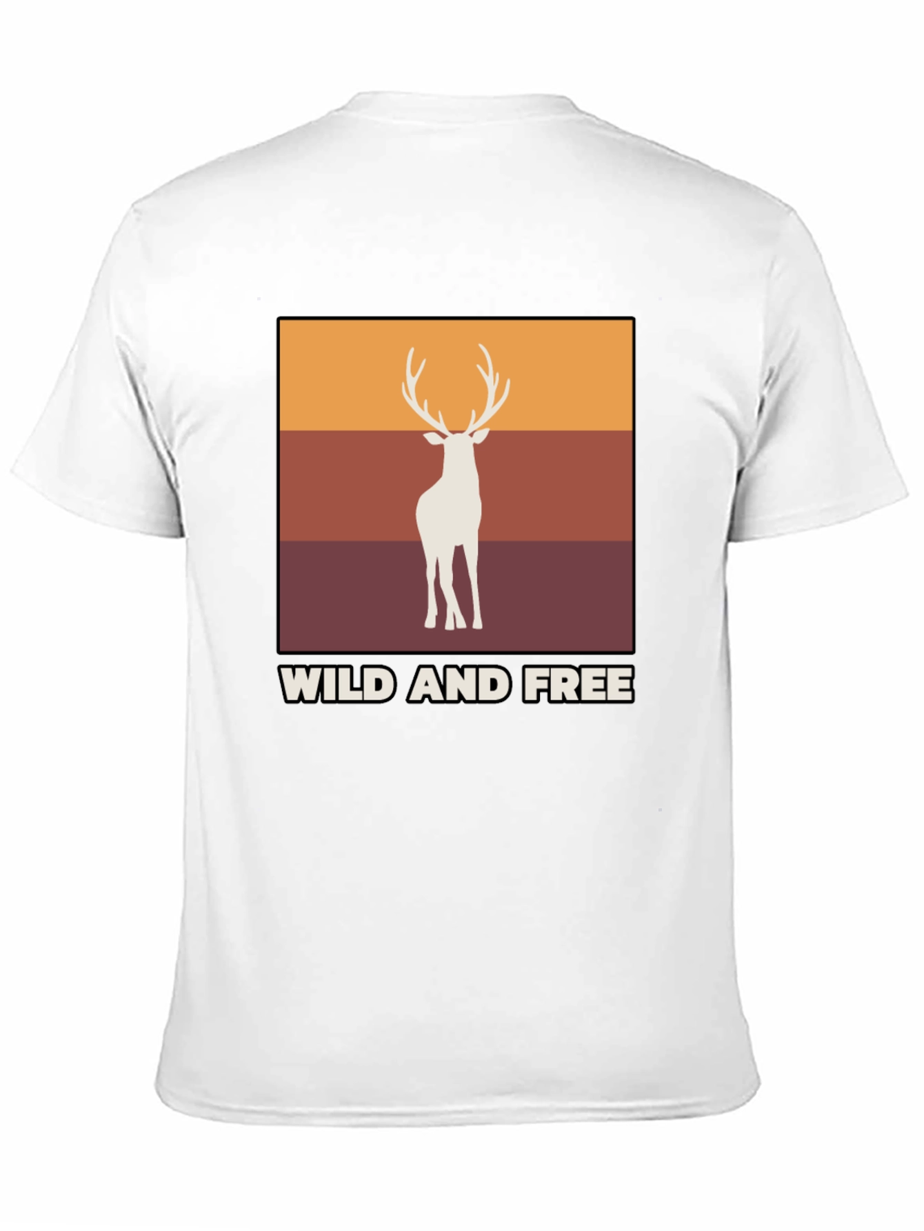Wild and Free Deer Graphic Tee