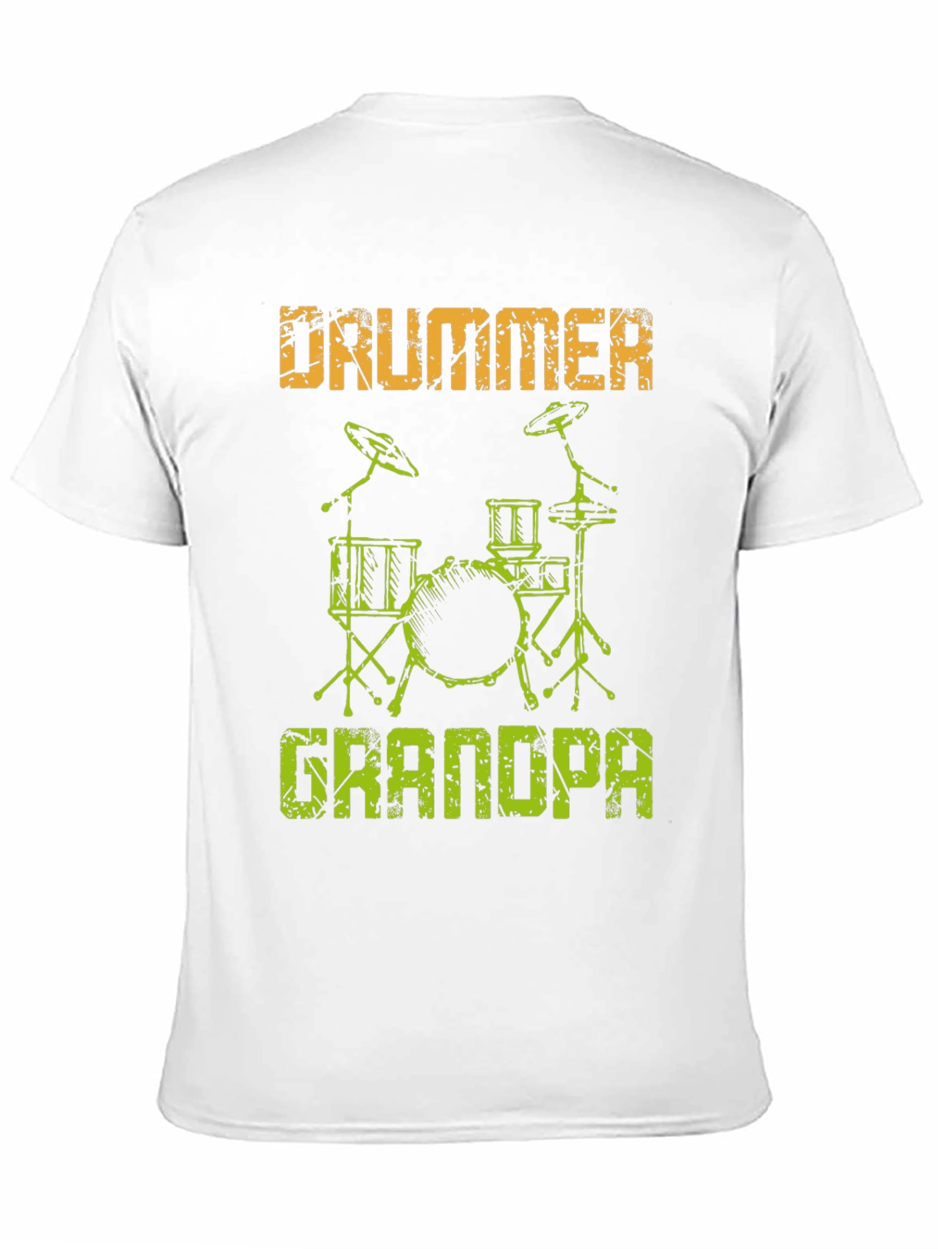 Drummer Grandpa T-Shirt - Rocking Musician Gift