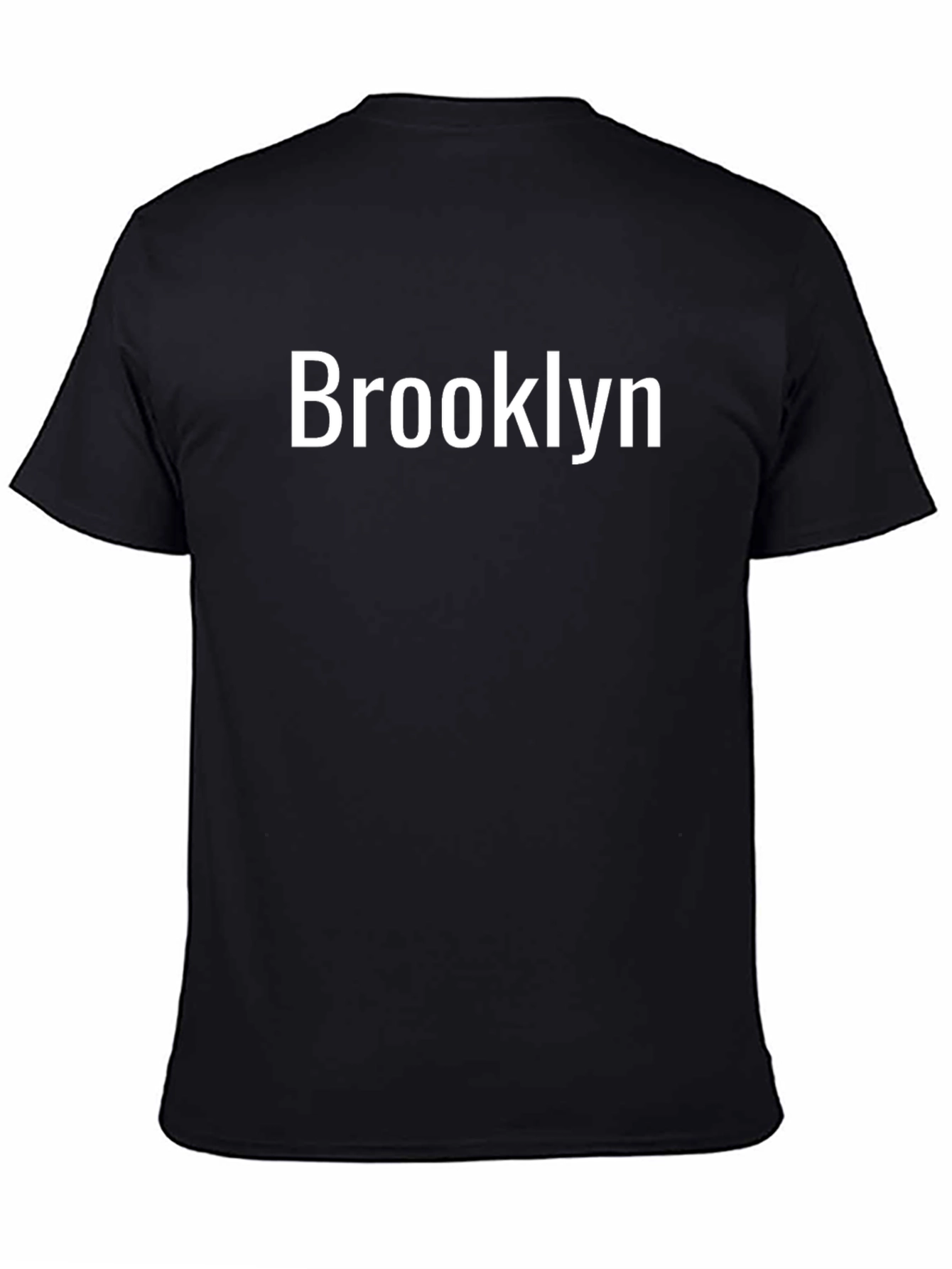 Brooklyn Graphic Tee - Unisex Black Cotton T-Shirt