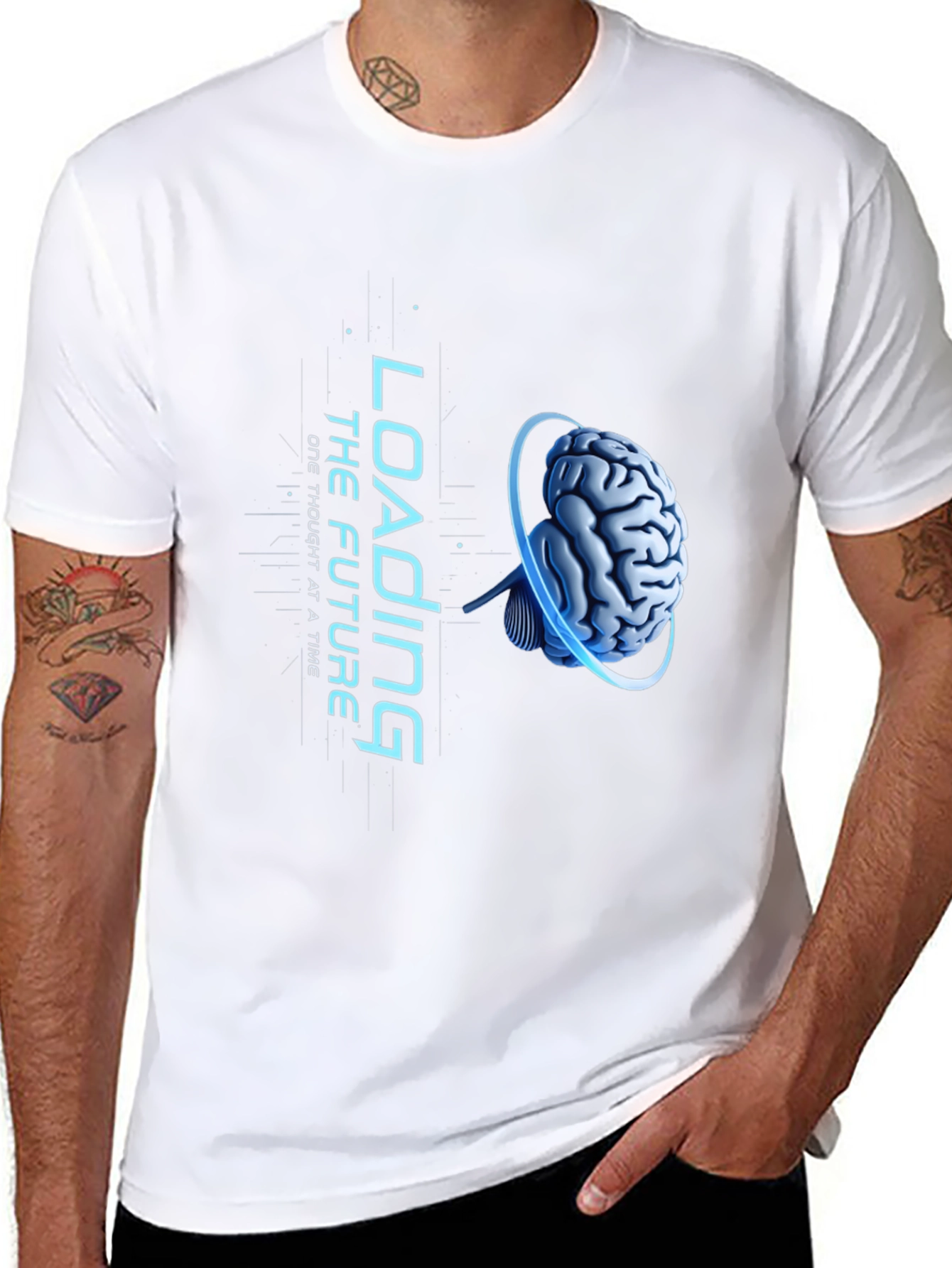 Loading the Future Brain T-Shirt