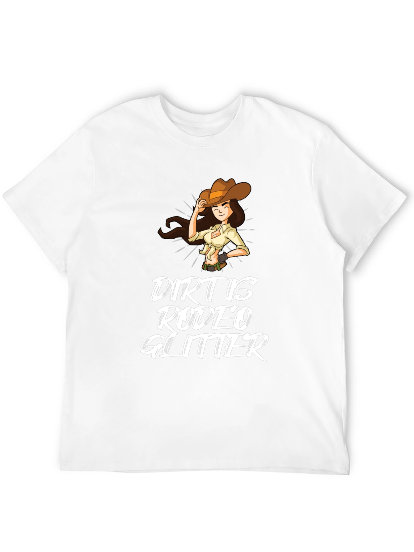 Dirt is Rodeo Glitter T-Shirt