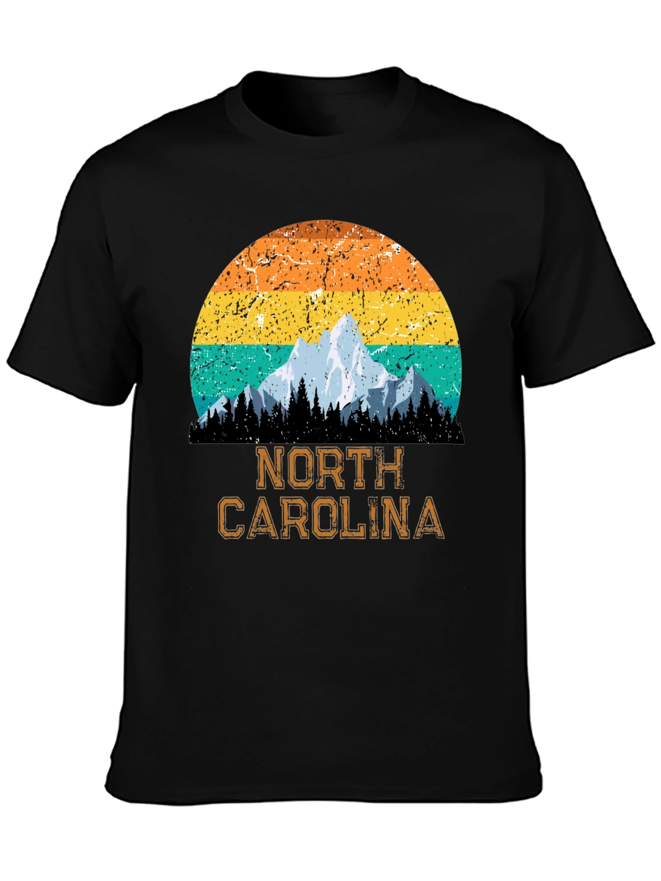 North Carolina Mountain Graphic T-Shirt