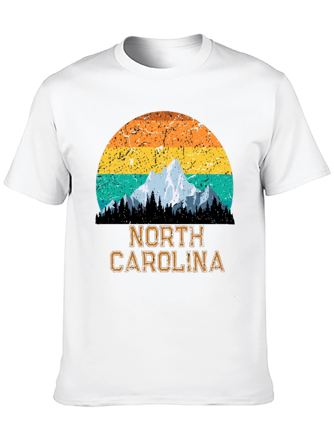 North Carolina Mountain Graphic T-Shirt