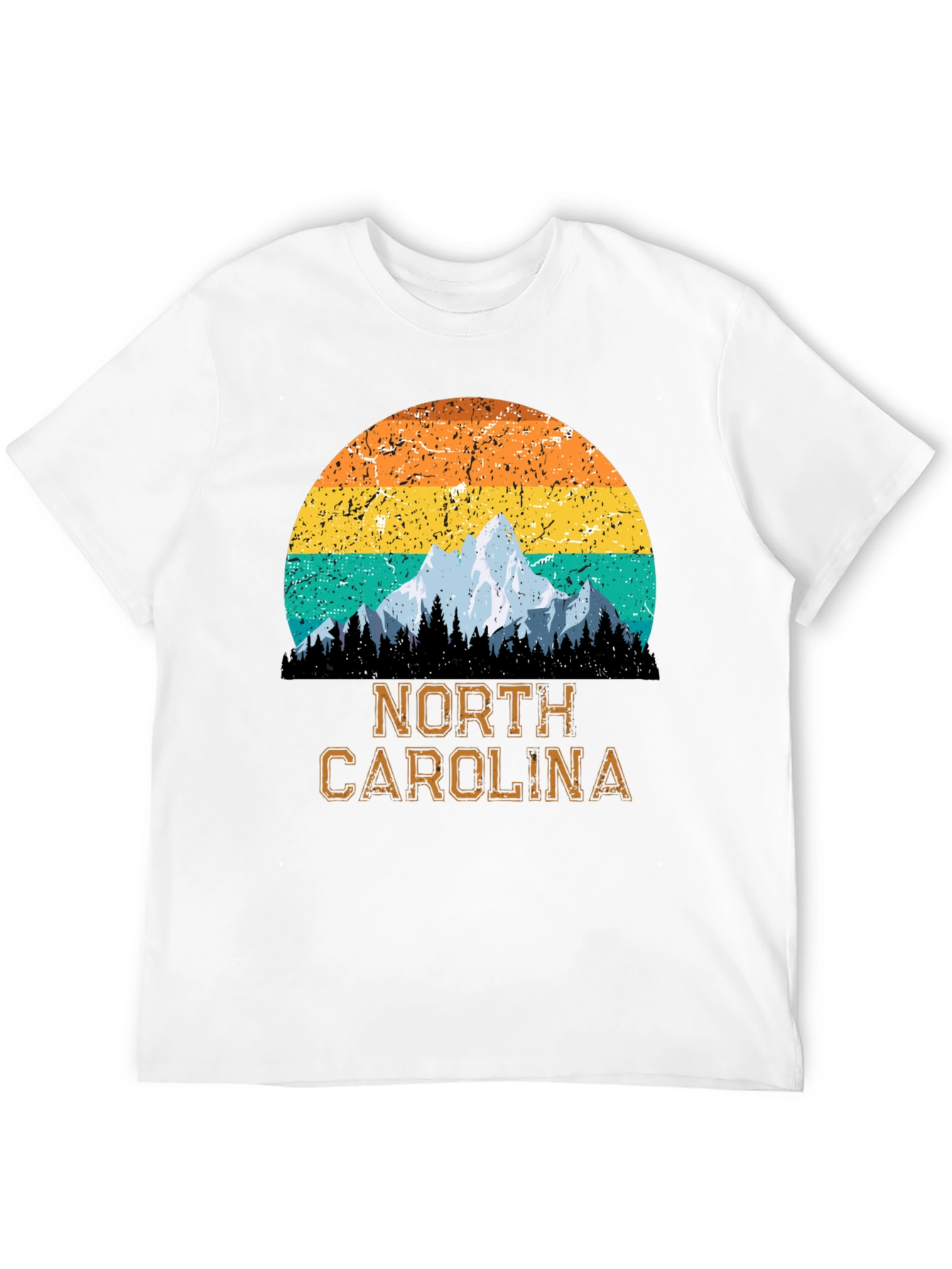 North Carolina Mountain Graphic T-Shirt